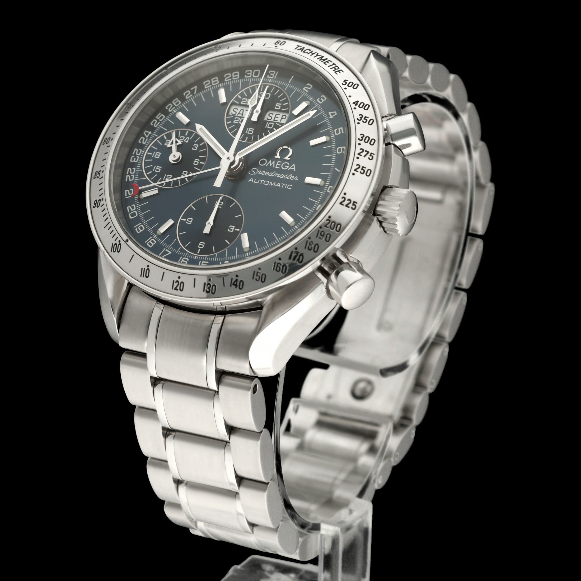Omega Speedmaster Day Date 3523.80.00 - 1998 - Omega horloge - Omega kopen - Omega heren horloge - Trophies Watches