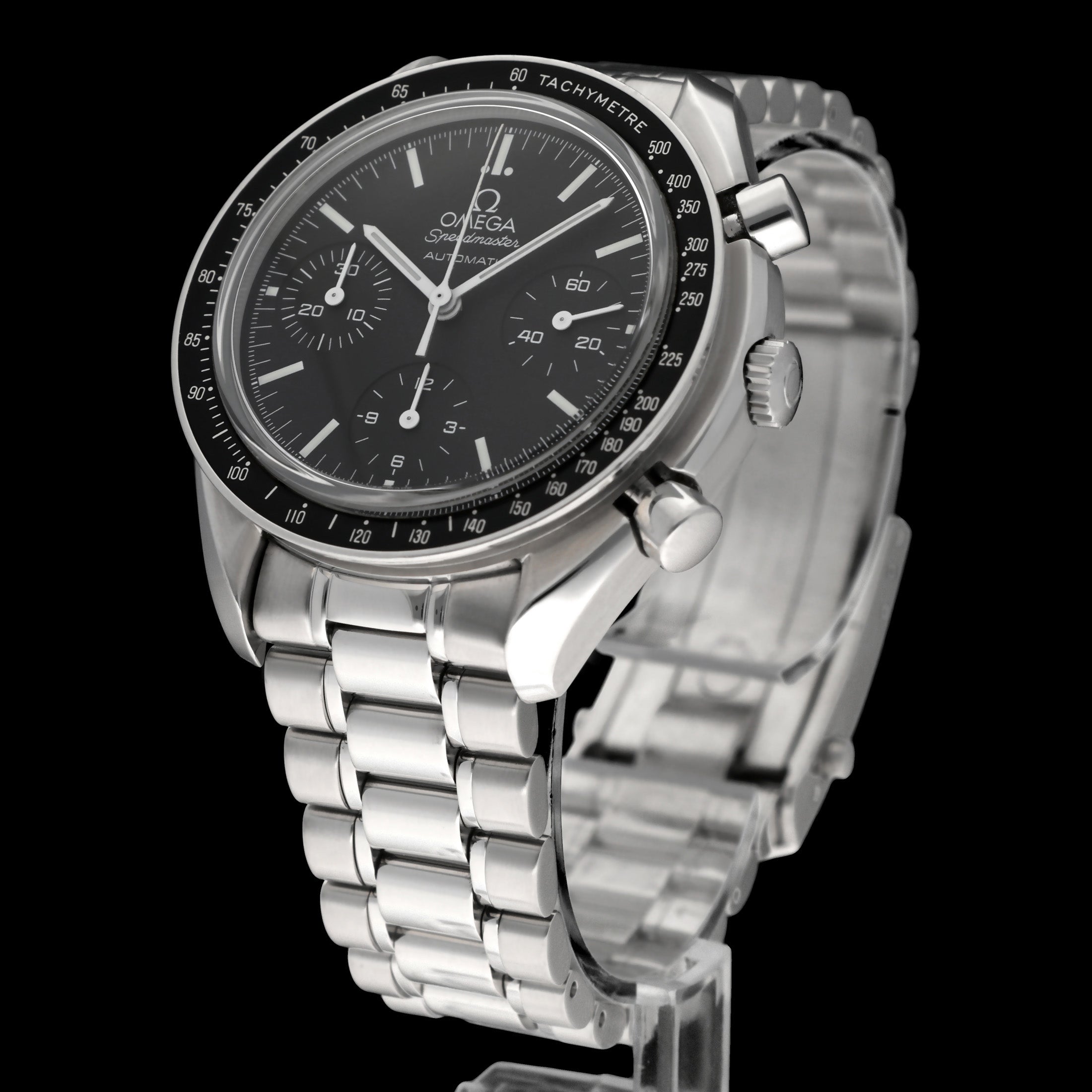 Omega Speedmaster Reduced 3539.50.00 - 2010 - Omega horloge - Omega kopen - Omega heren horloge - Trophies Watches