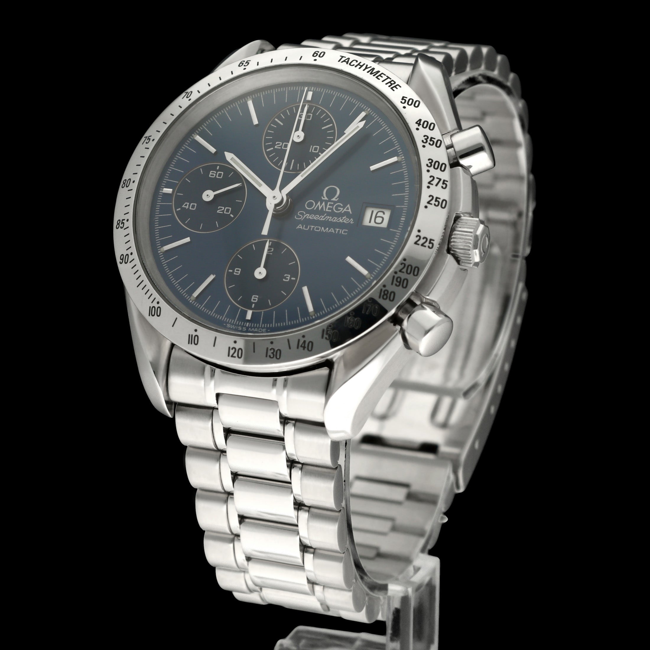 Omega Speedmaster 3511.80.00 - 1999 - Omega horloge - Omega kopen - Omega heren horloge - Trophies Watches