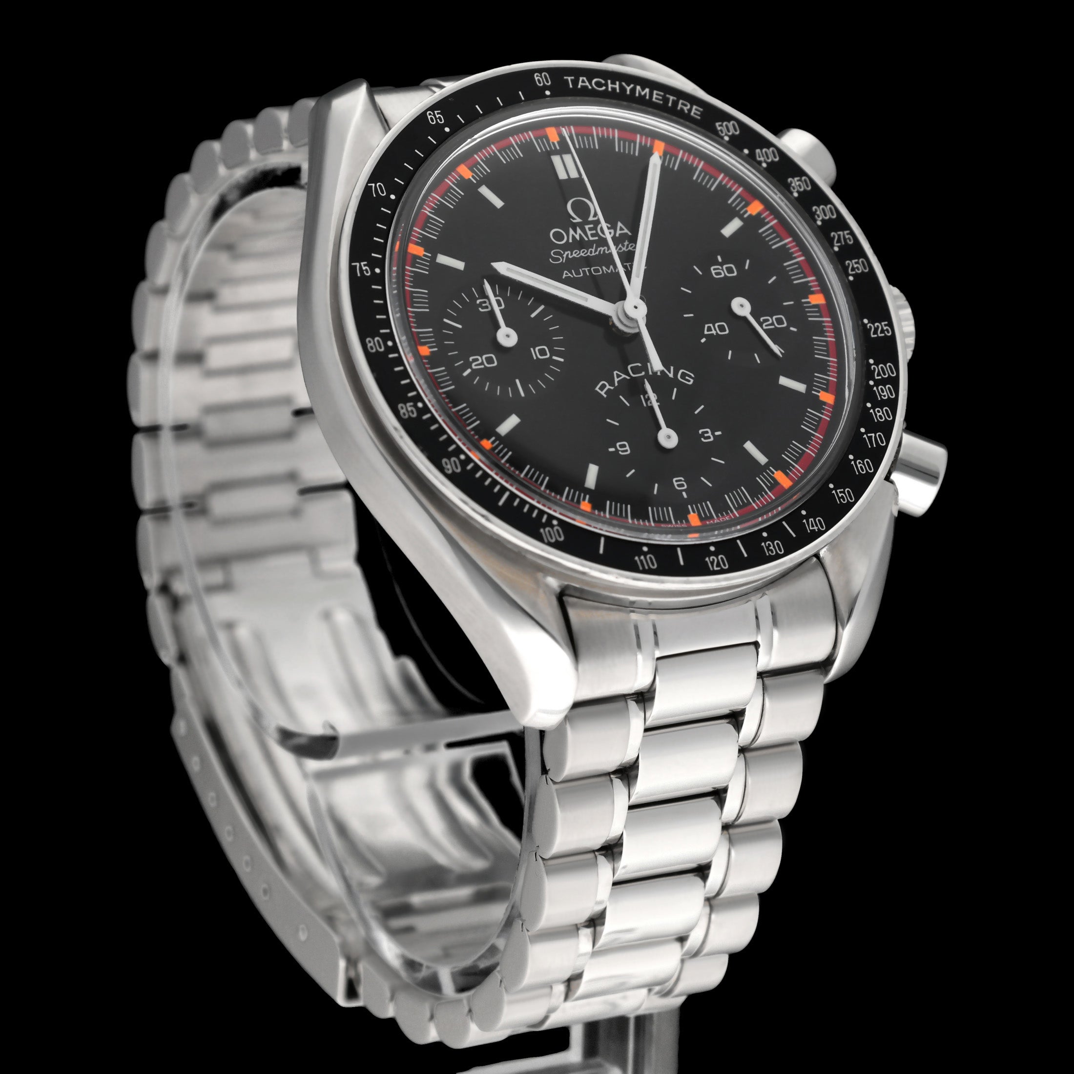 Omega Speedmaster Racing Schumacher 3518.50.00 - 1998 - Omega horloge - Omega kopen - Omega heren horloge - Trophies Watches
