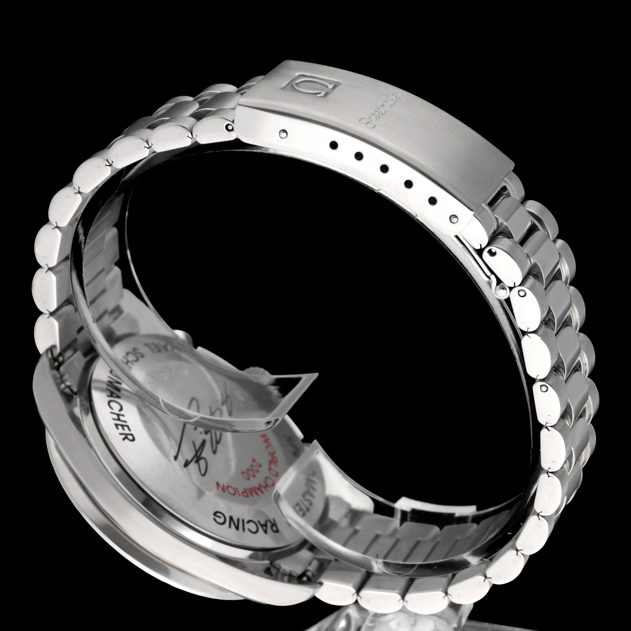Omega Speedmaster Racing Schumacher 3518.50.00 - 1998 - Omega horloge - Omega kopen - Omega heren horloge - Trophies Watches