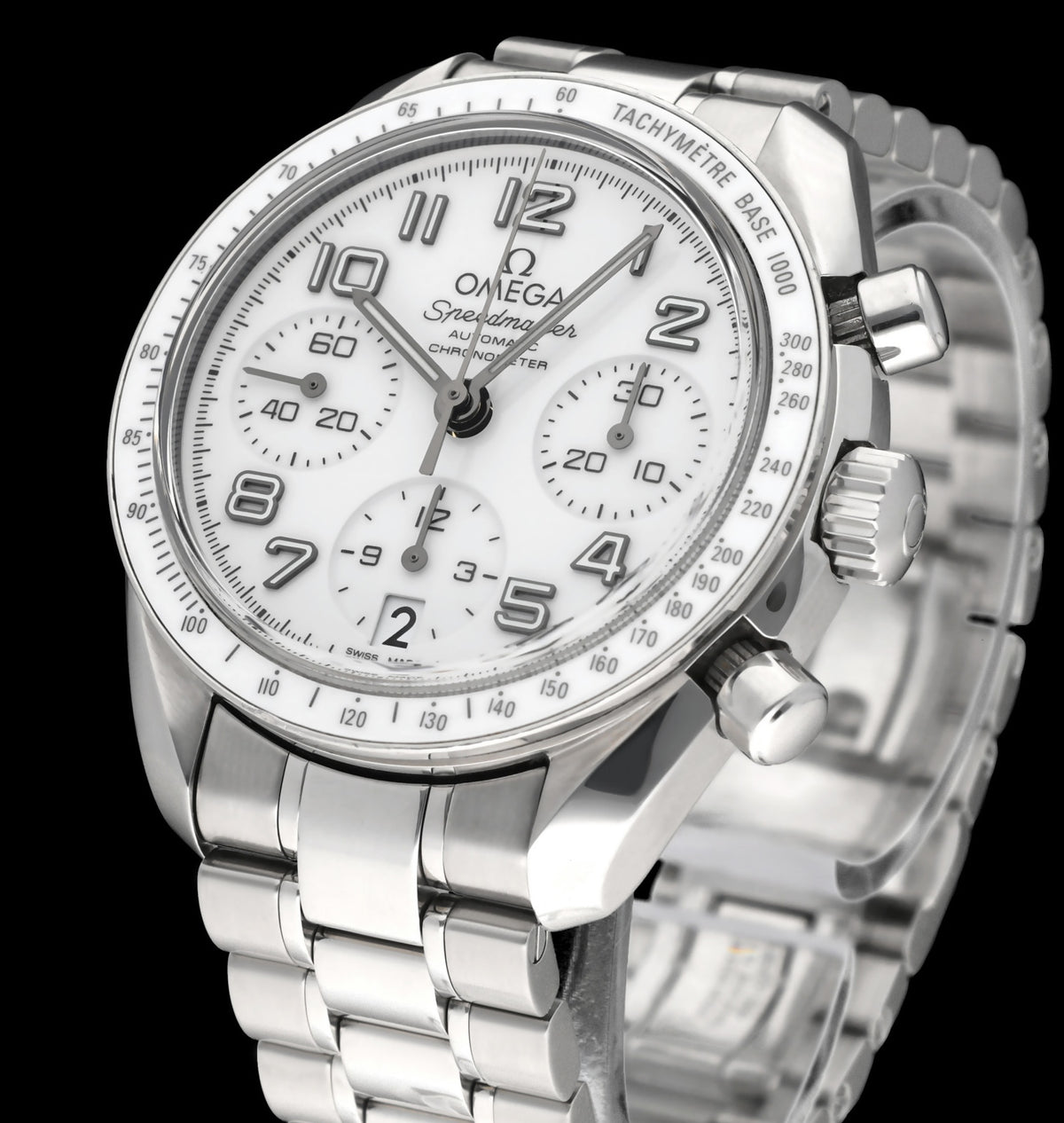 Omega Speedmaster Reduced 324.30.38.40.04.001 - 2014 - Omega horloge - Omega kopen - Omega heren horloge - Trophies Watches