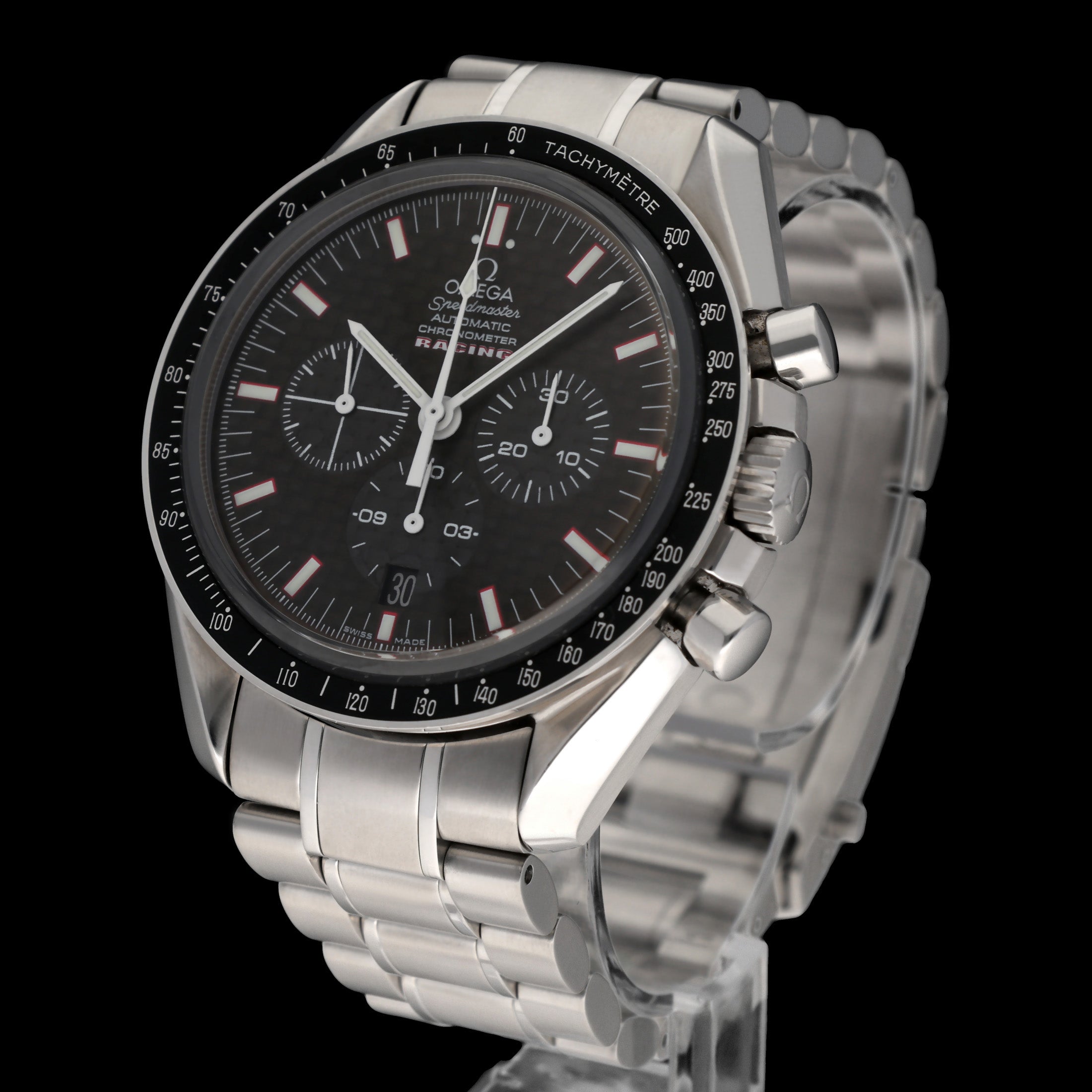 Omega Speedmaster Racing Chronograph 3552.59.00 - 2000 - Omega horloge - Omega kopen - Omega heren horloges - Trophies Watches
