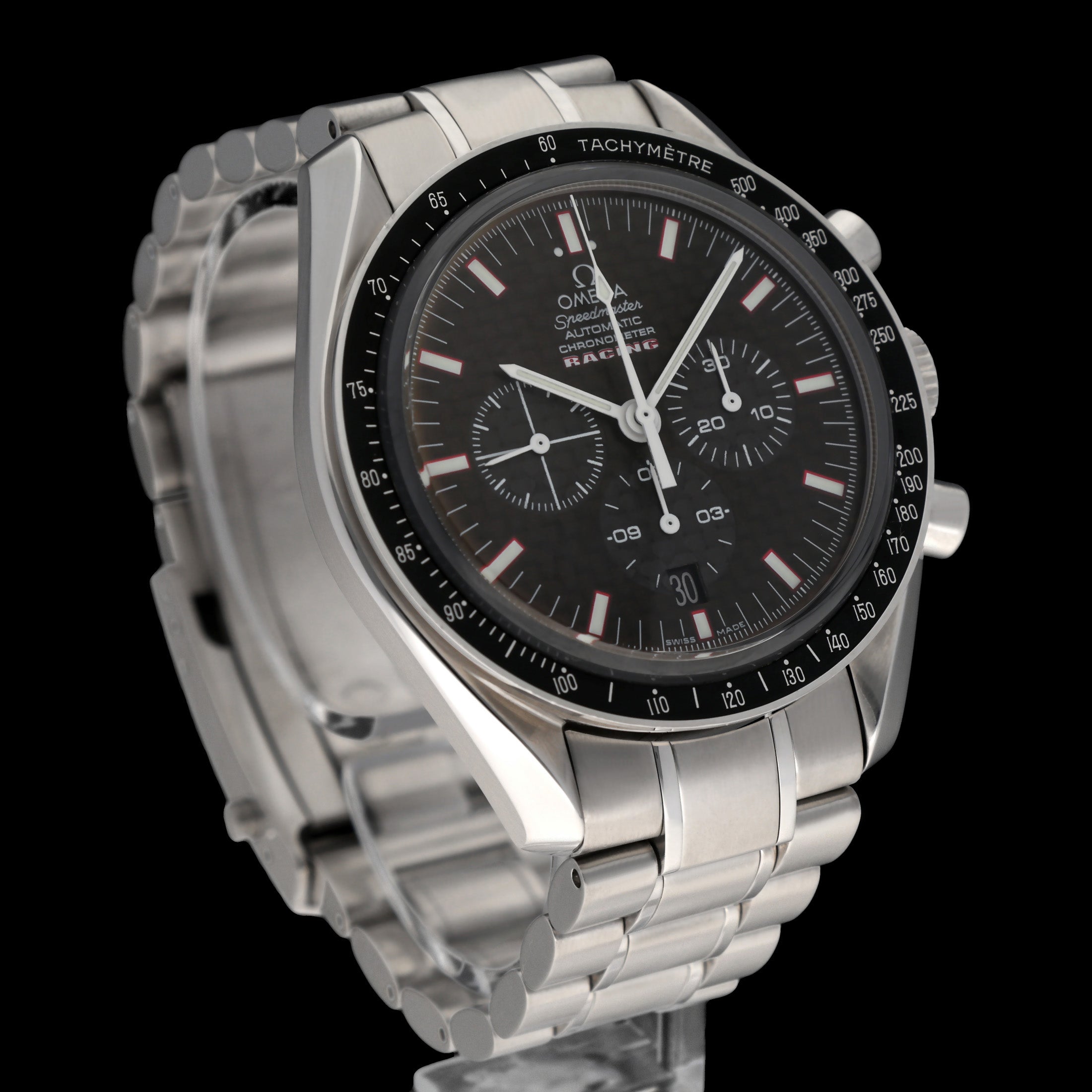 Omega Speedmaster Racing Chronograph 3552.59.00 - 2000 - Omega horloge - Omega kopen - Omega heren horloges - Trophies Watches
