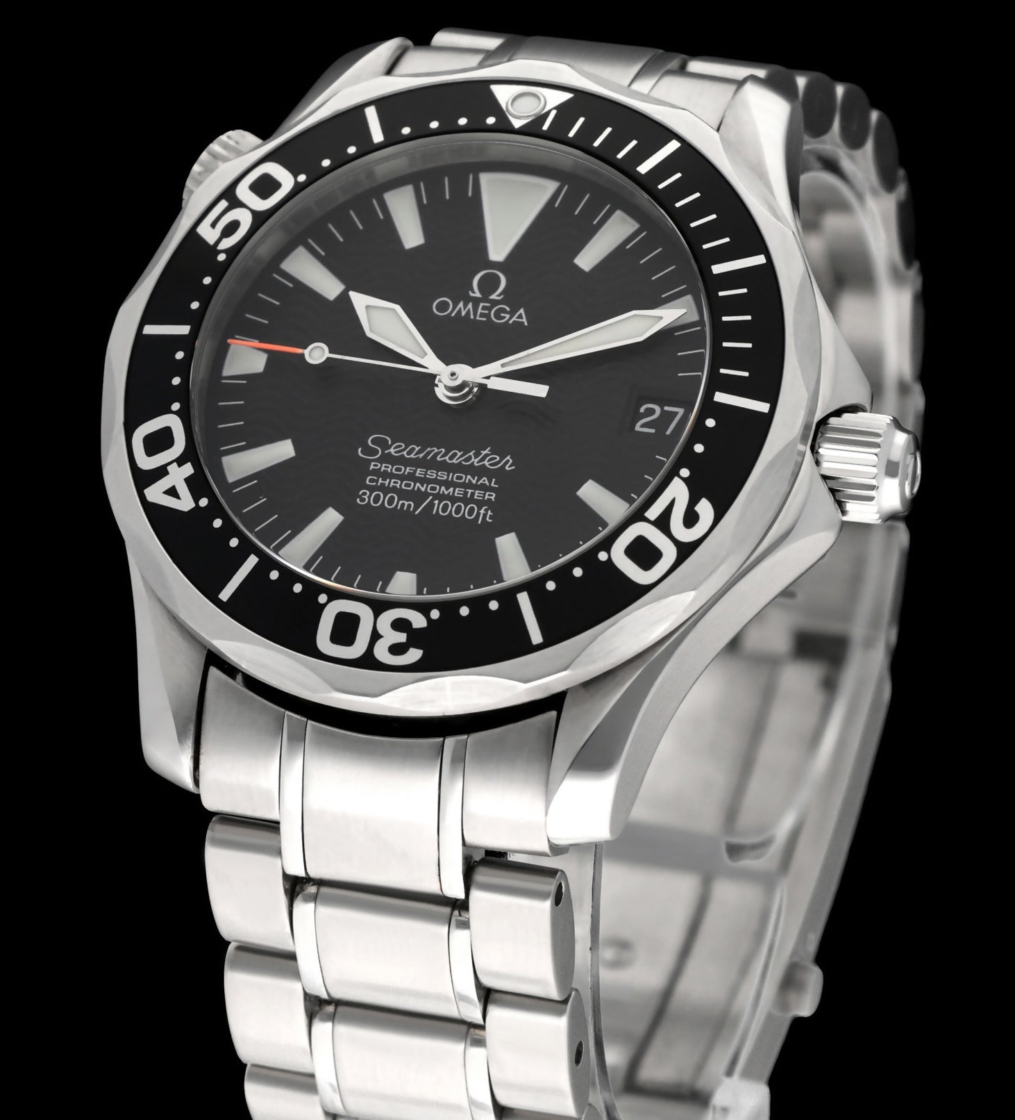 Omega Seamaster Diver 300 M 2252.50 - 2006 - Omega horloge - Omega kopen - Omega heren horloge - Trophies Watches