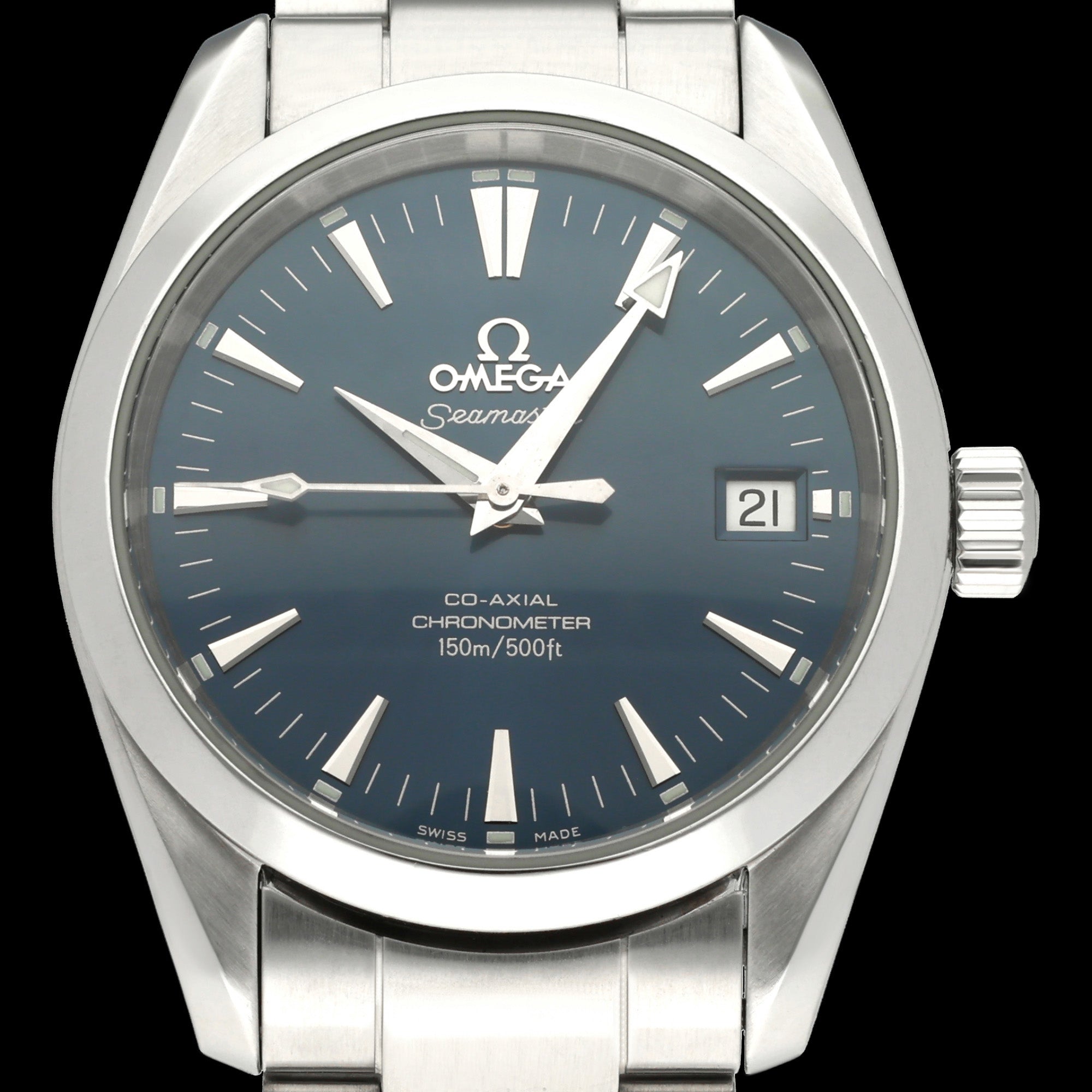 Omega Seamaster Aqua Terra Co-axial 2504.80 - 2007 - Omega horloge - Omega kopen - Omega heren horloge - Trophies Watches