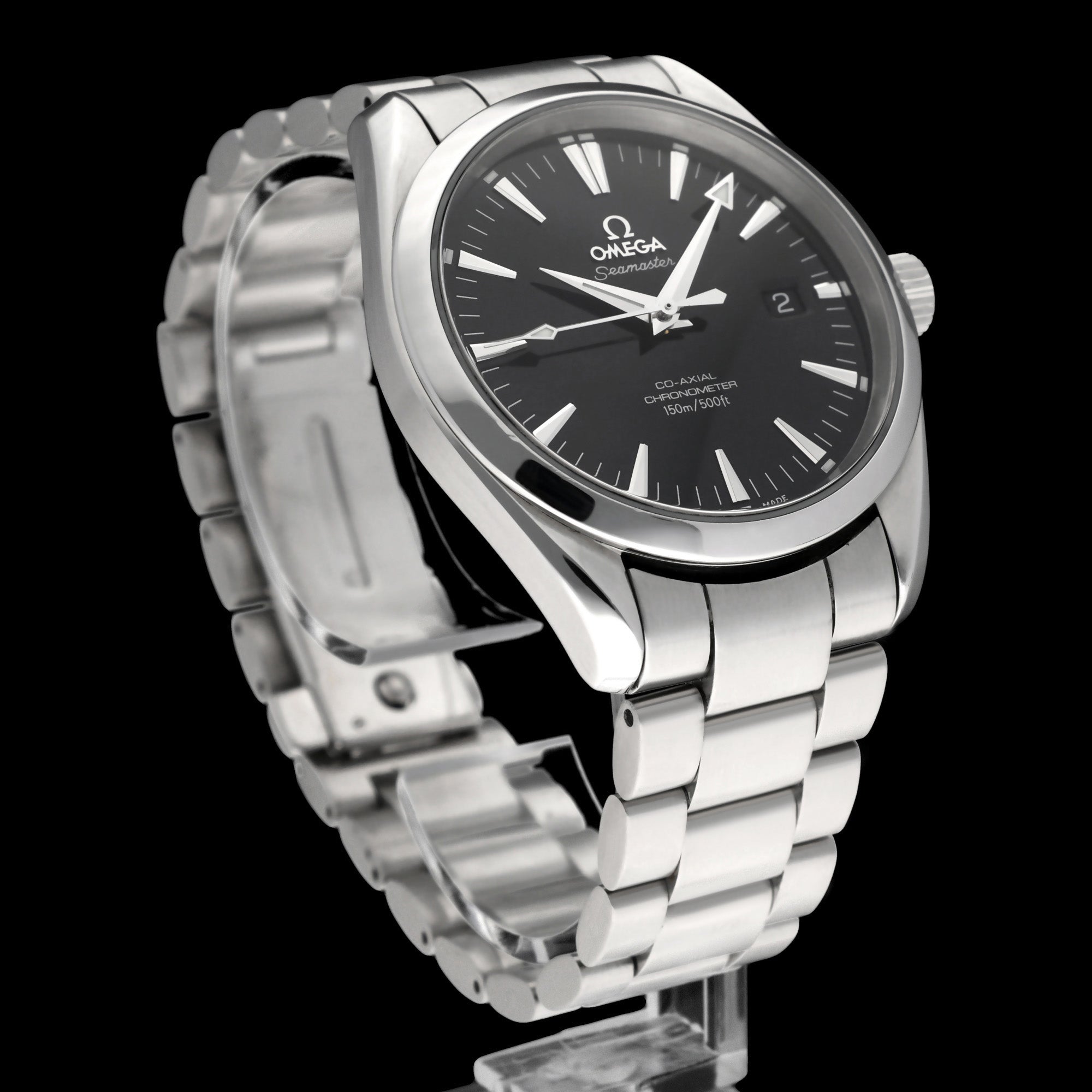 Omega Seamaster Aqua Terra 2503.50.00 - 2007 - Omega horloge - Omega kopen - Omega heren horloge - Trophies Watches