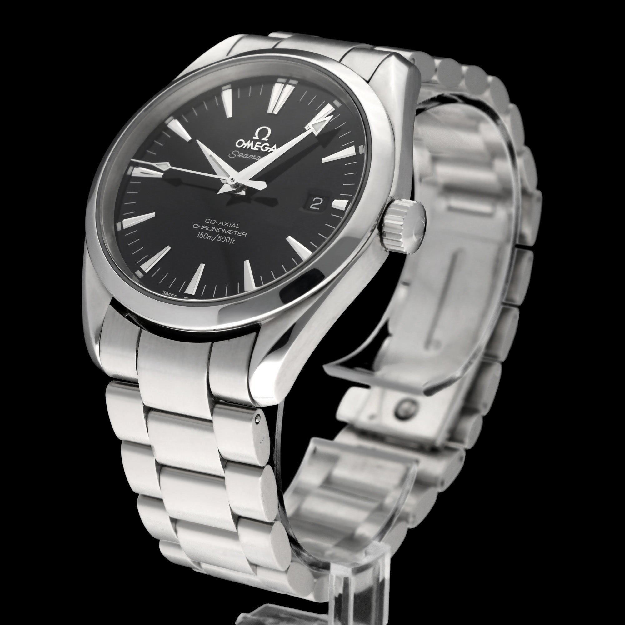 Omega Seamaster Aqua Terra 2503.50.00 - 2007 - Omega horloge - Omega kopen - Omega heren horloge - Trophies Watches