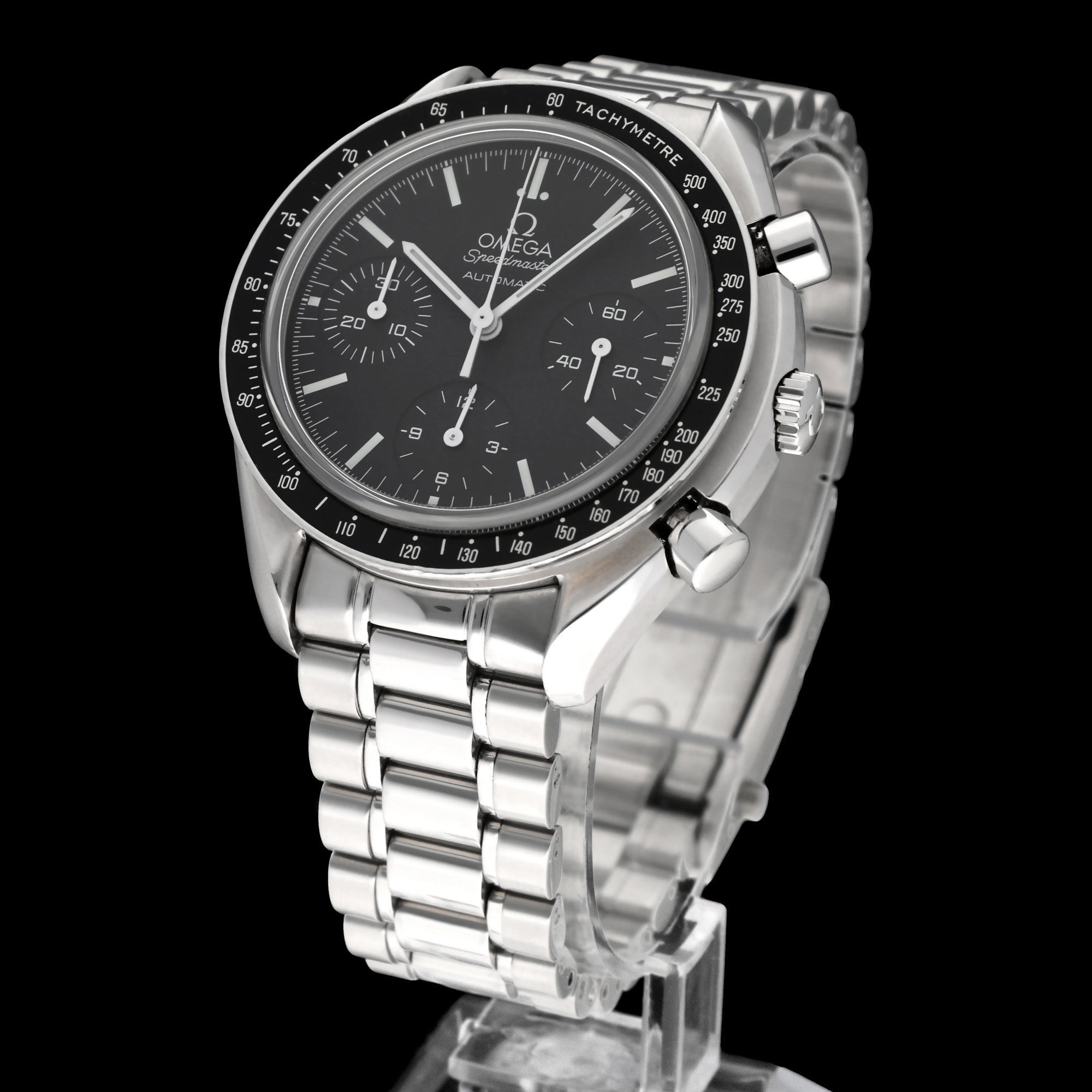 Omega Speedmaster Reduced 3539.50.00 - 2010 - Omega horloge - Omega kopen - Omega heren horloge - Trophies Watches