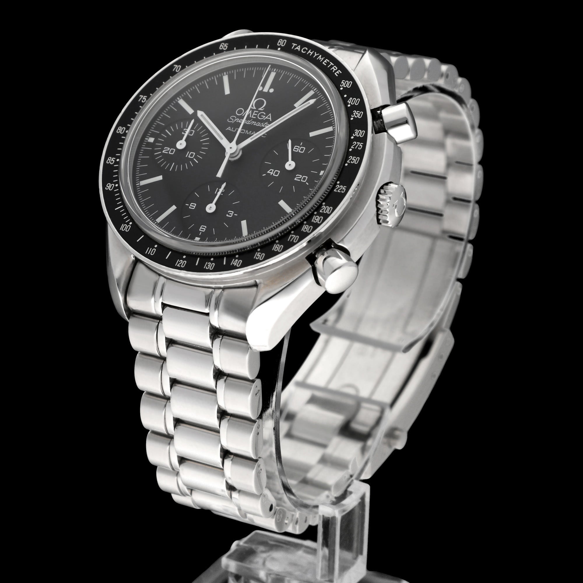 Omega Speedmaster Reduced 3539.50.00 - 2010 - Omega horloge - Omega kopen - Omega heren horloge - Trophies Watches