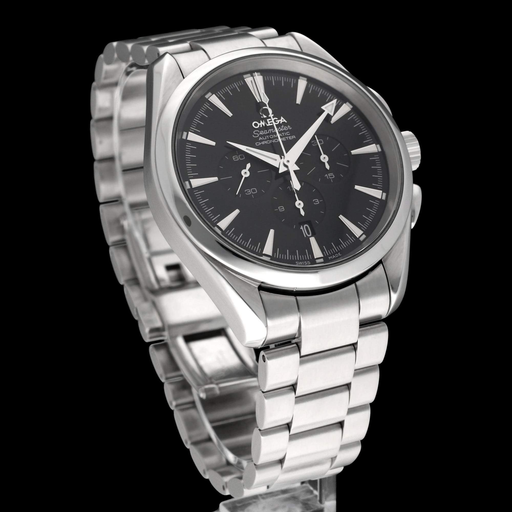 Omega Seamaster Aqua Terra Chronograph 2512.50.00 - 2007 - Omega horloge - Omega kopen - Omega heren horloge - Trophies Watches