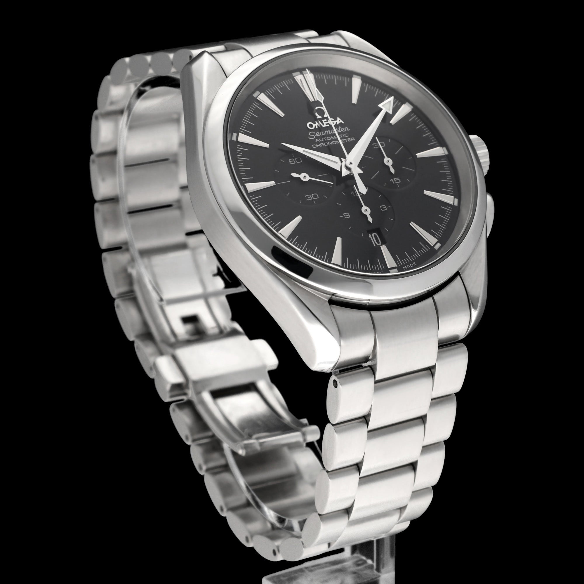 Omega Seamaster Aqua Terra Chronograph 2512.50.00 - 2007 - Omega horloge - Omega kopen - Omega heren horloge - Trophies Watches
