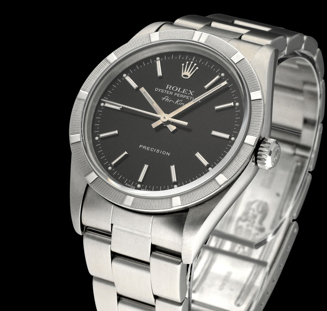 Rolex Air King Precision 14010 - 1999 - Rolex horloge - Rolex kopen - Rolex heren horloge - Trophies Watches