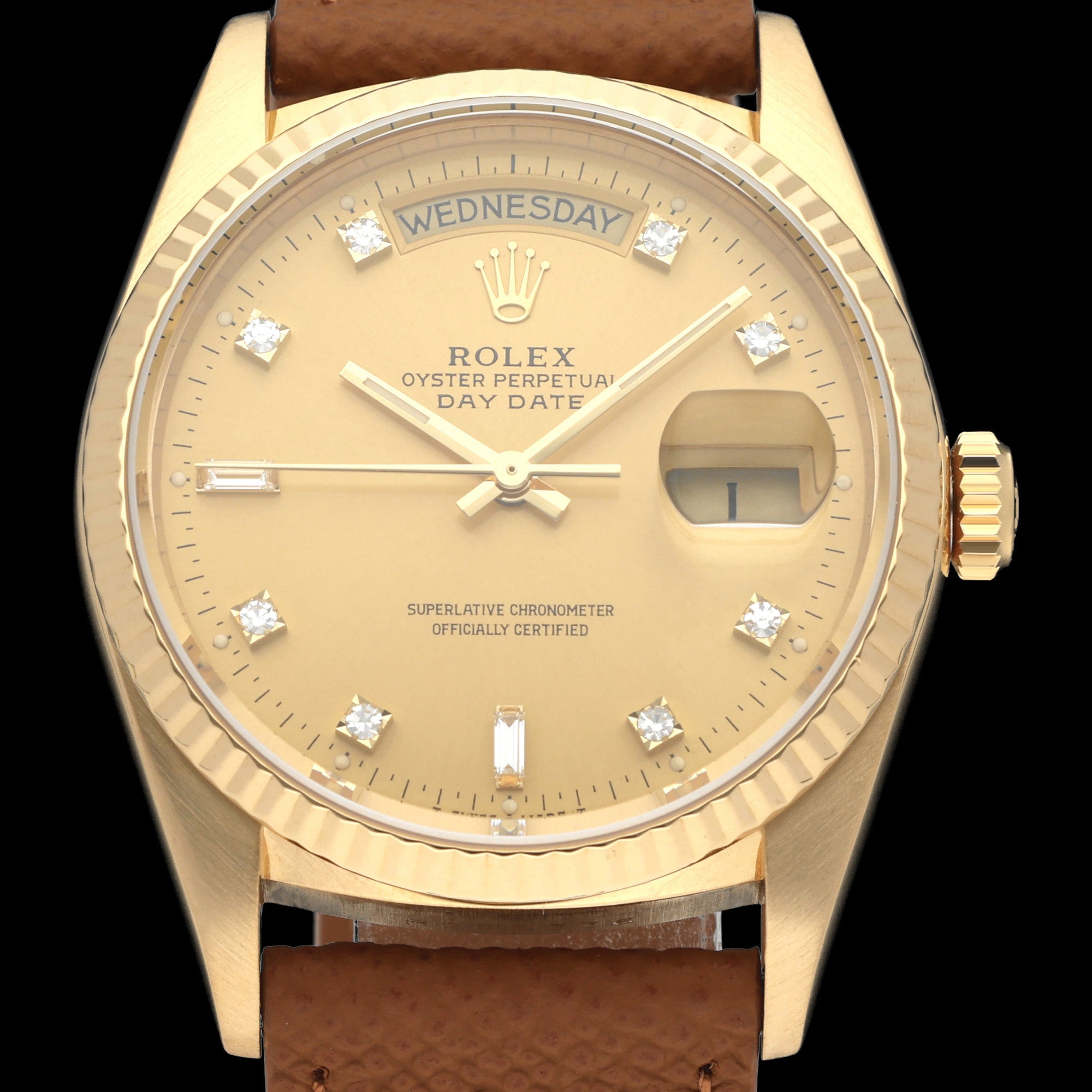 Rolex Day-Date 18038G - 1988 - Rolex horloge - Rolex kopen - Rolex heren horloge - Trophies Watches