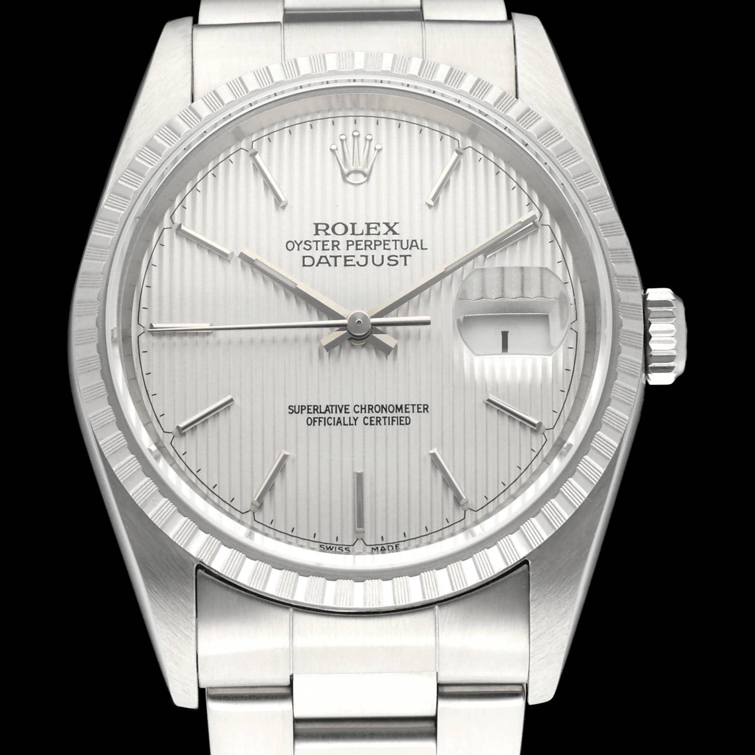 Rolex Datejust 16220 - 2002 - Rolex horloge - Rolex kopen - Rolex heren horloge - Trophies Watches