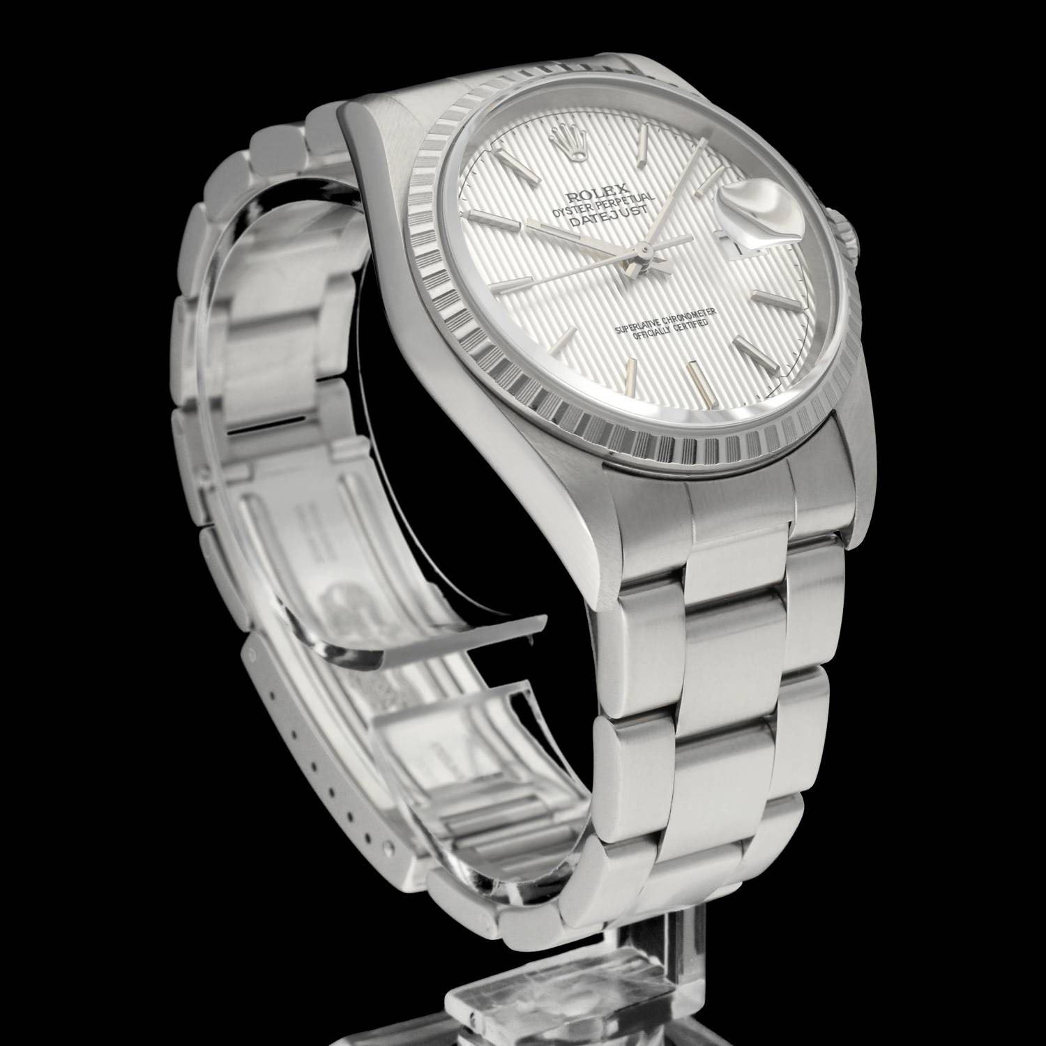 Rolex Datejust 16220 - 2002 - Rolex horloge - Rolex kopen - Rolex heren horloge - Trophies Watches