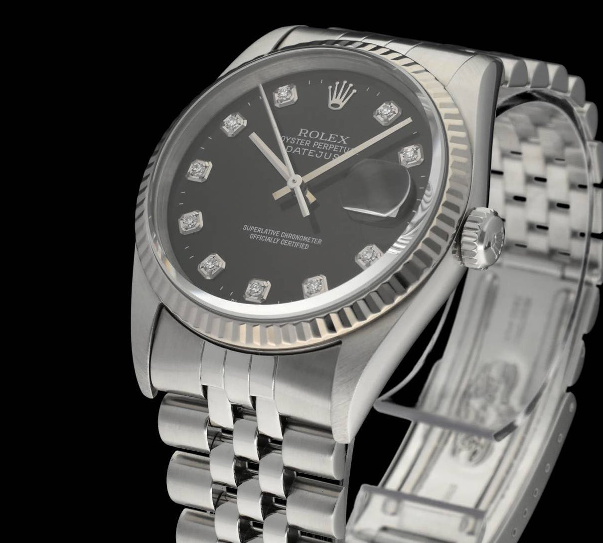 Rolex Datejust 16234G - 2004 - Rolex horloge - Rolex kopen - Rolex heren horloge - Trophies Watches