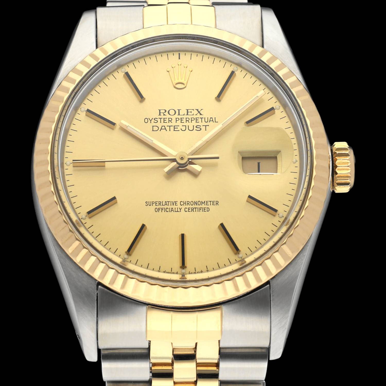 Rolex Datejust 16013 - 1988 - Rolex horloge - Rolex kopen - Rolex heren horloge - Trophies Watches