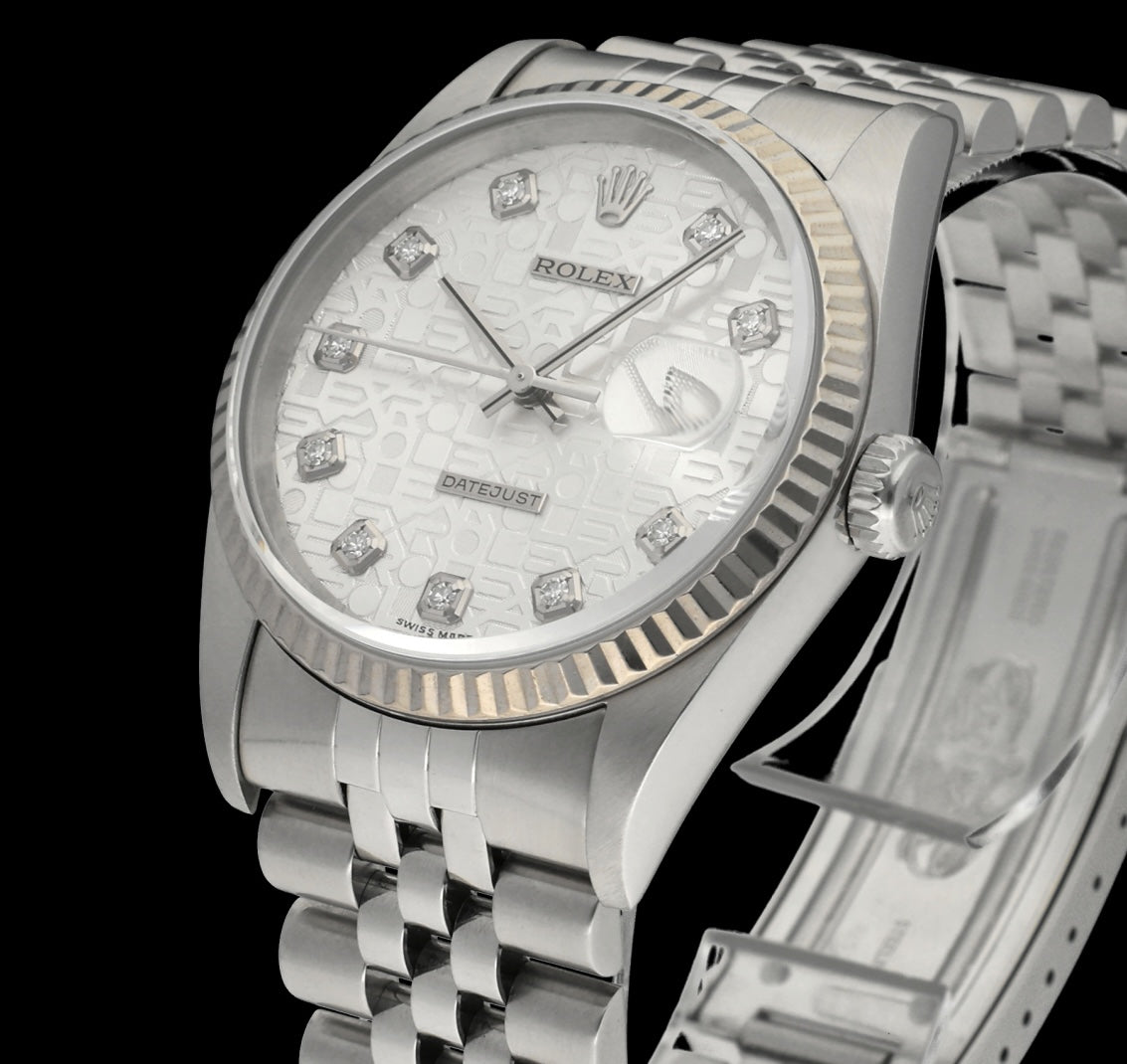 Rolex Datejust 16234G - 2004 - Rolex horloge - Rolex kopen - Rolex heren horloge - Trophies Watches