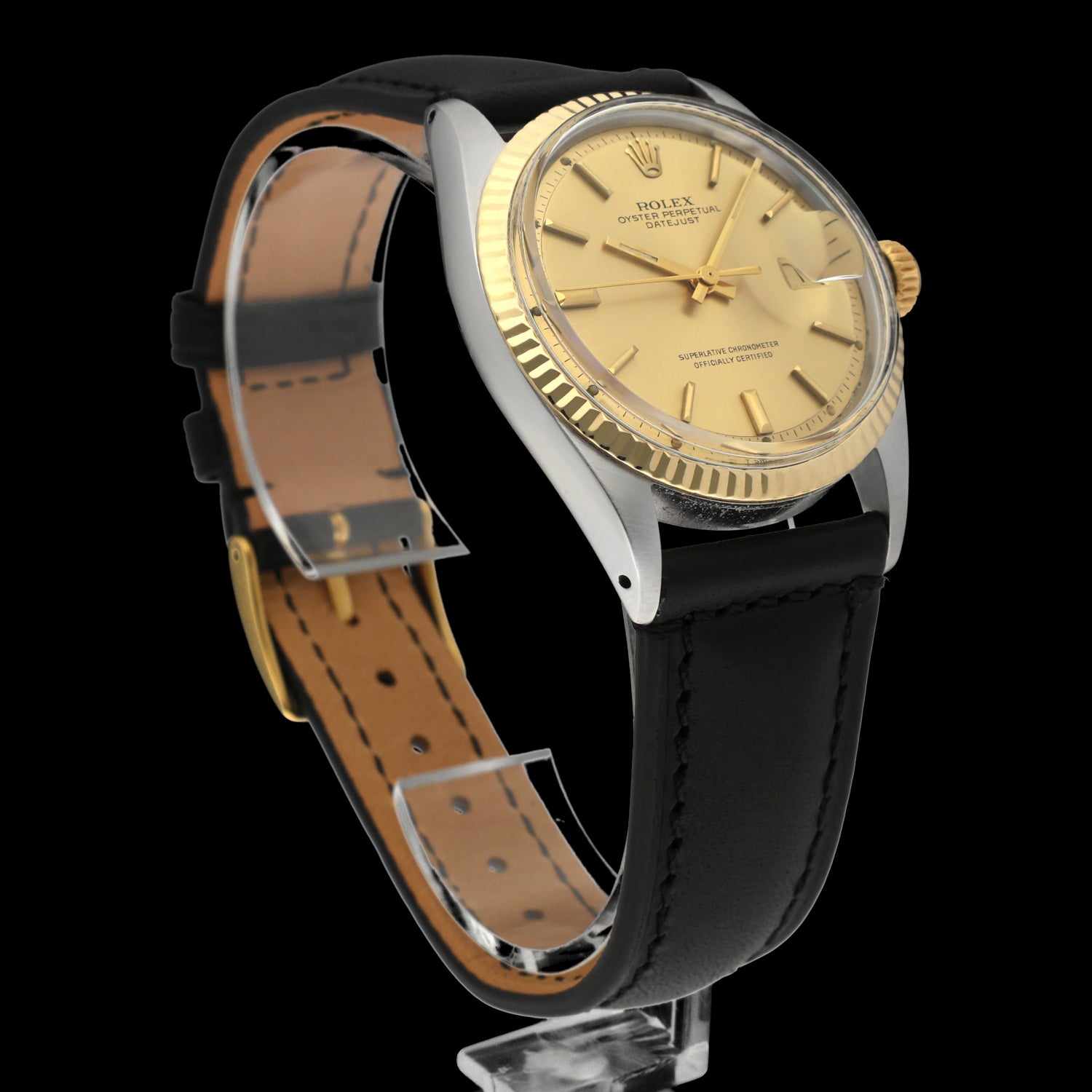 Rolex Datejust 1601 - 1969 - goud/staal - two/tone - Rolex horloge - Rolex kopen - Rolex heren horloge - Trophies Watches