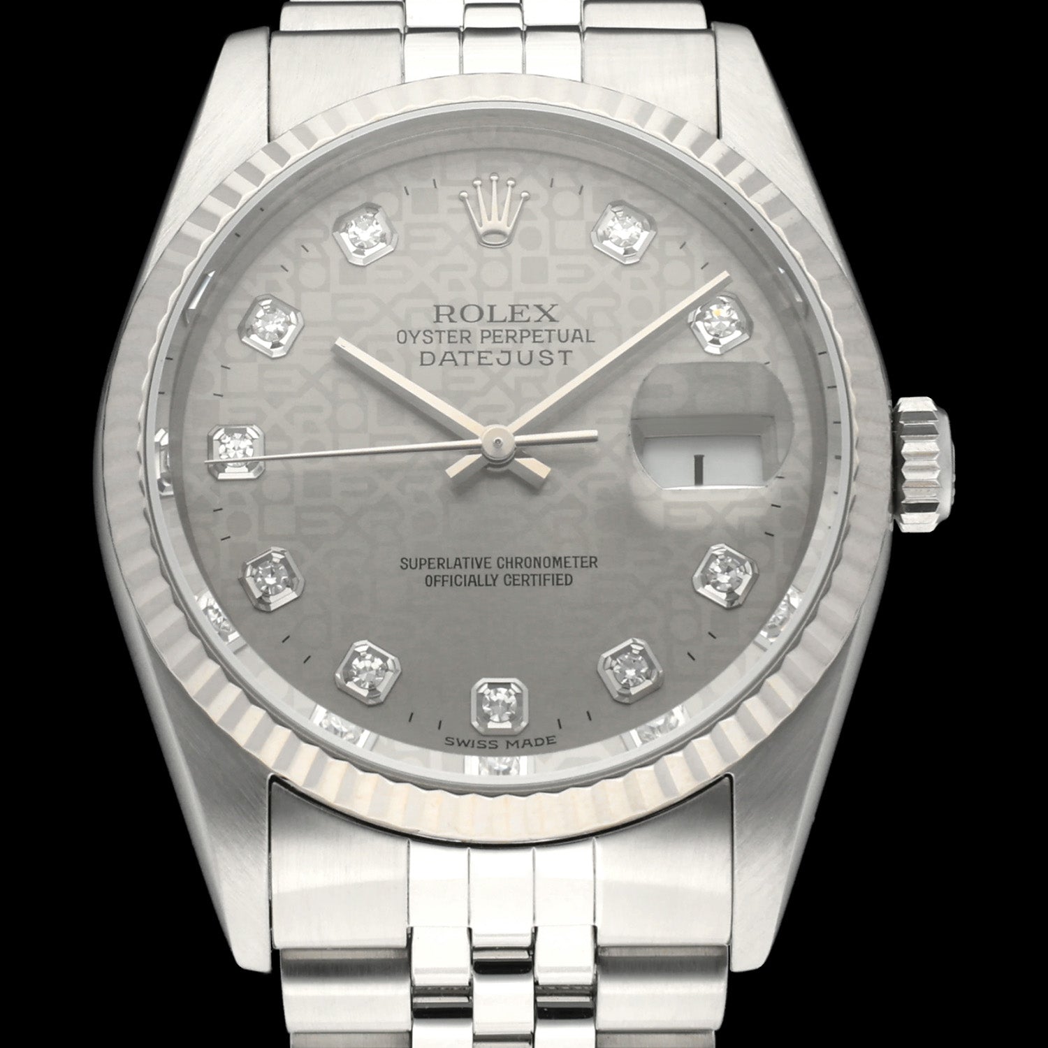 Rolex Datejust 16234G - 2000 - Rolex horloge - Rolex kopen - Rolex heren horloge - Trophies Watches