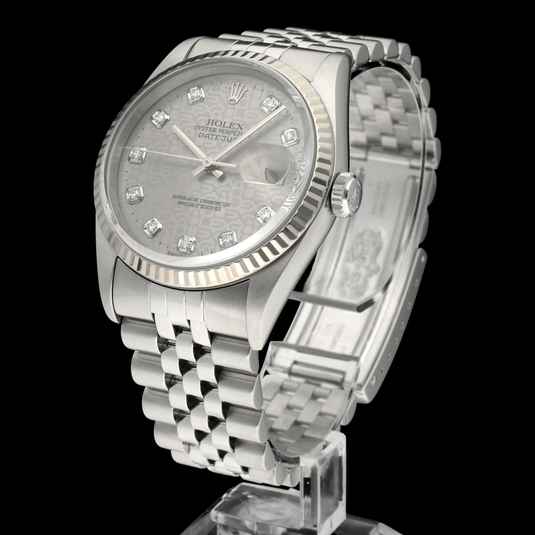 Rolex Datejust 16234G - 2000 - Rolex horloge - Rolex kopen - Rolex heren horloge - Trophies Watches