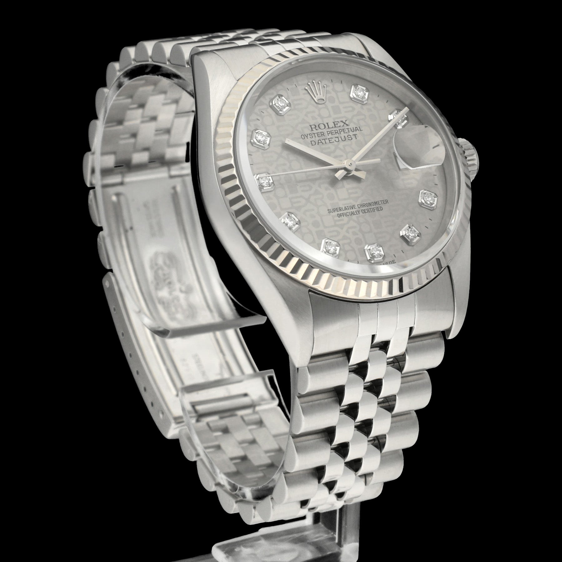 Rolex Datejust 16234G - 2000 - Rolex horloge - Rolex kopen - Rolex heren horloge - Trophies Watches