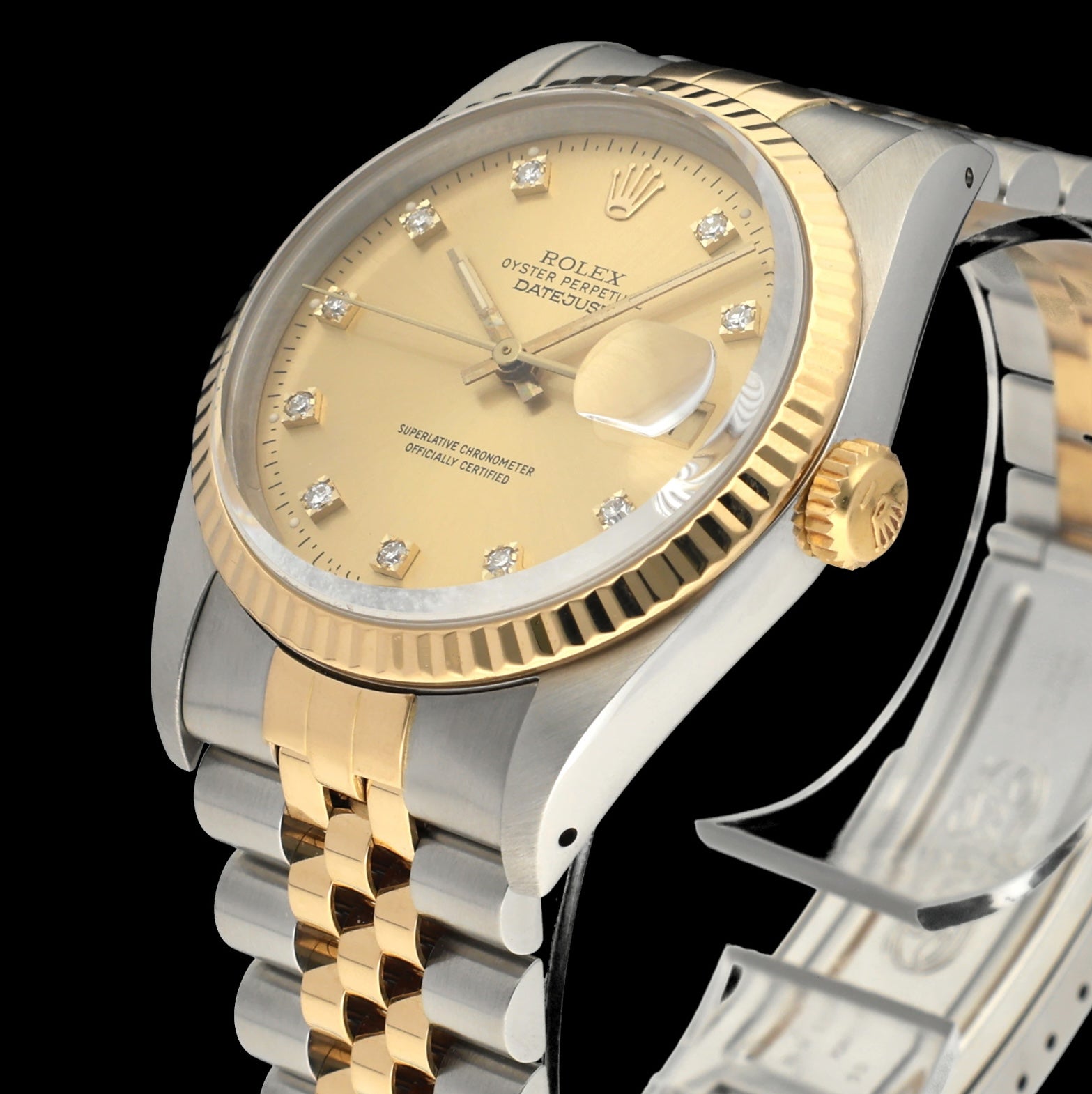 Rolex Datejust 16233G - 1990 - Rolex horloge - Rolex kopen - Rolex heren horloge - Trophies Watches