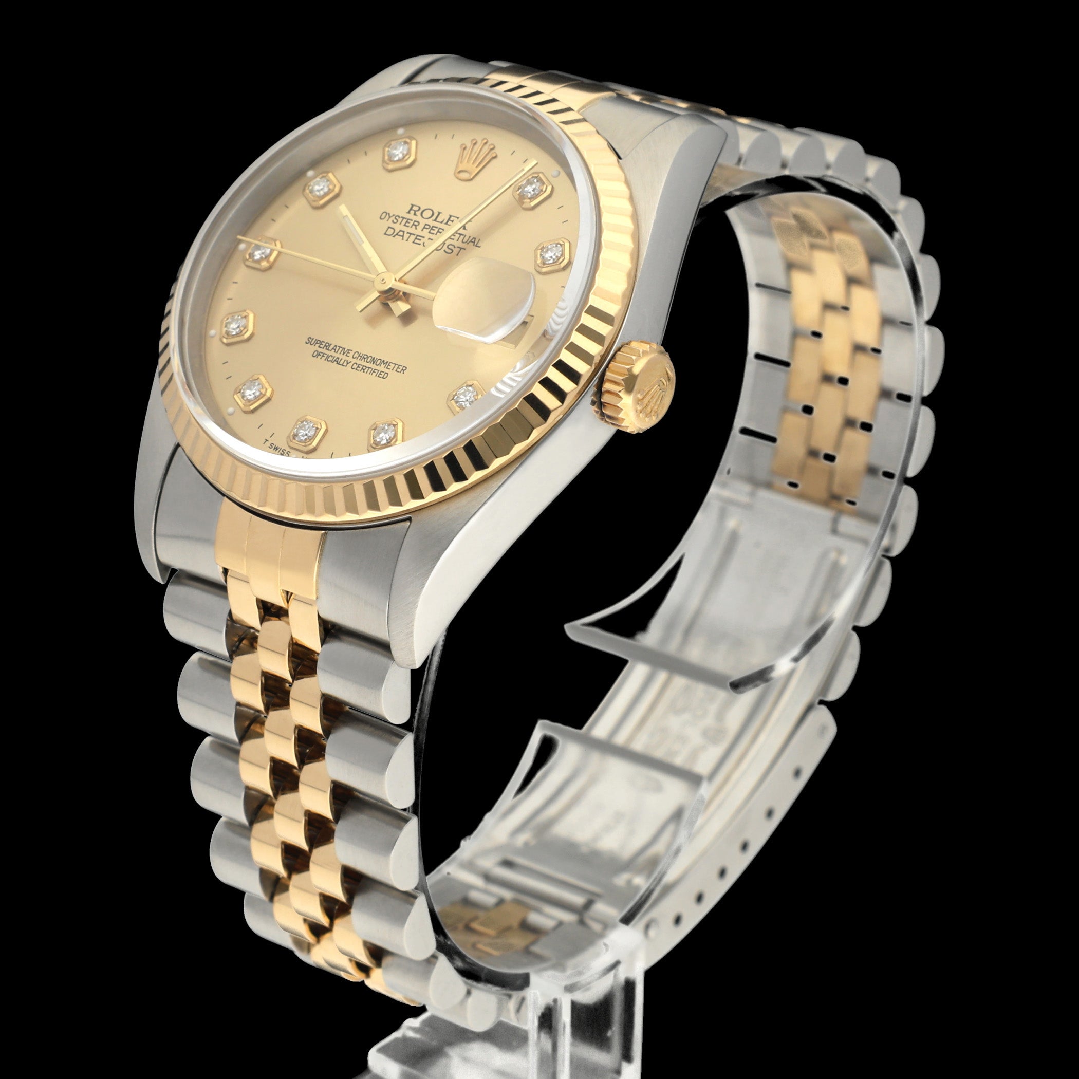 Rolex Datejust 16233G - 1995 - Rolex horloge - Rolex kopen - Rolex heren horloge - Trophies Watches