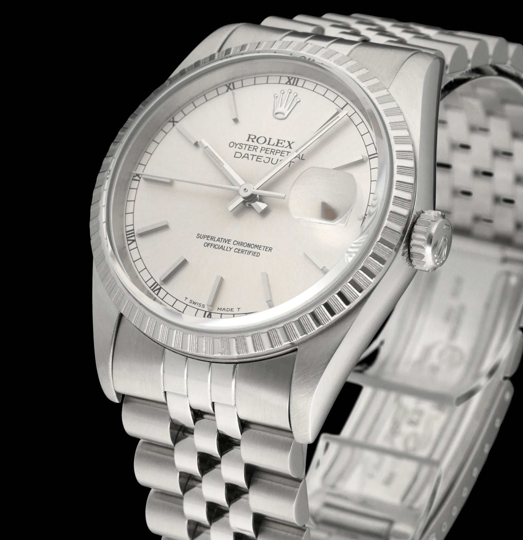 Rolex Datejust 16220 - 1996 - Rolex horloge - Rolex kopen - Rolex heren horloge - Trophies Watches