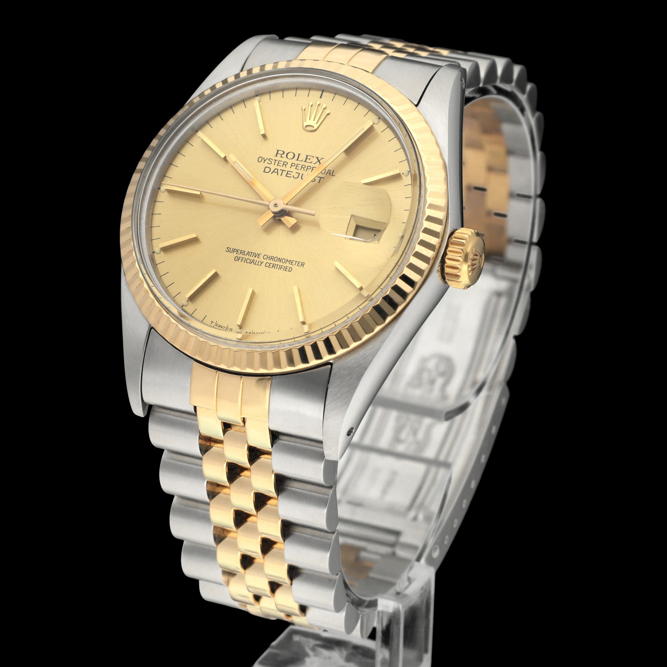 Rolex Datejust 16013 - 1985 - Rolex horloge - Rolex kopen - Rolex heren horloge - Trophies Watches