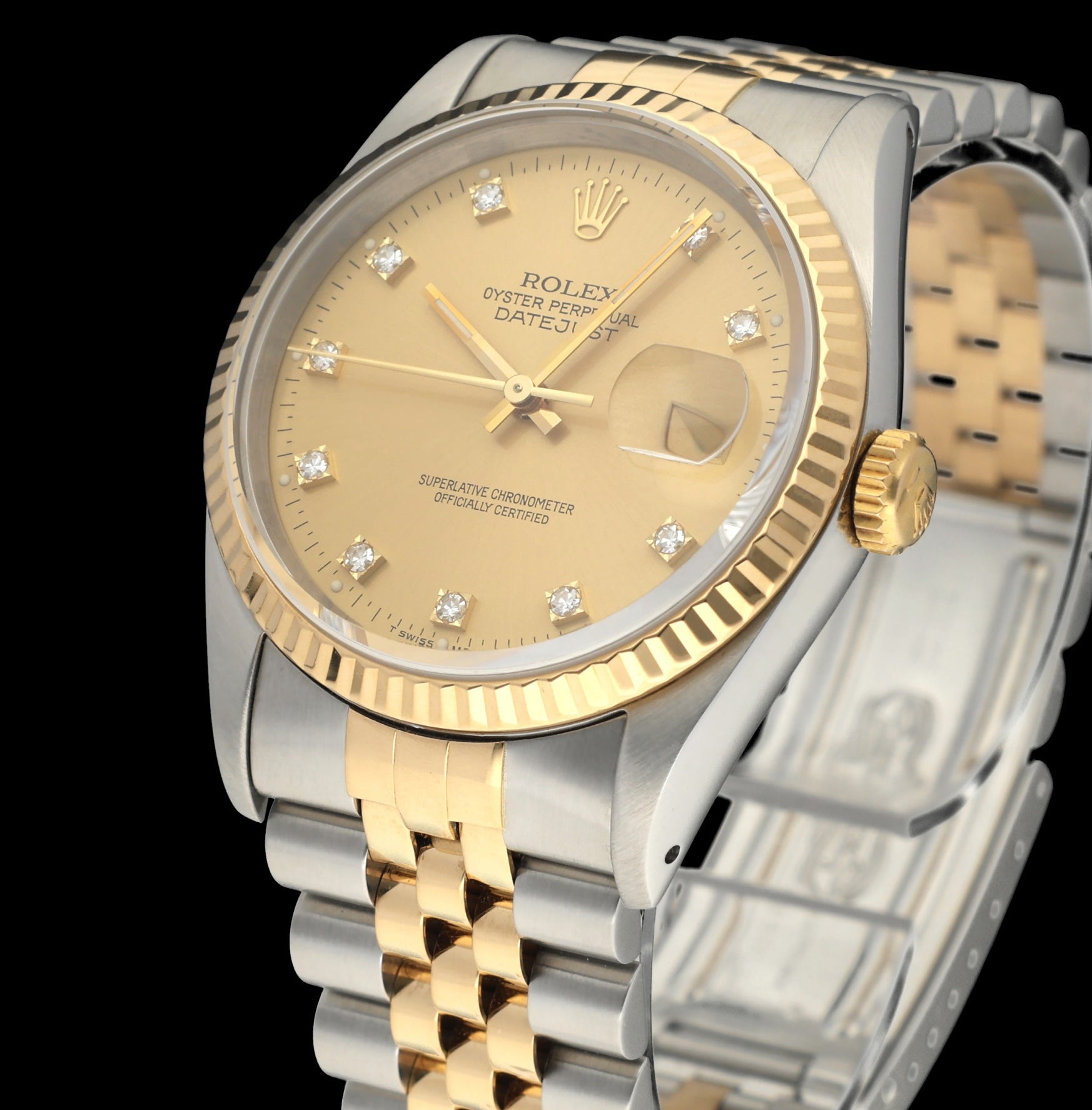 Rolex Datejust 16233G - 1992 - Rolex horloge - Rolex kopen - Rolex heren horloge - Trophies Watches
