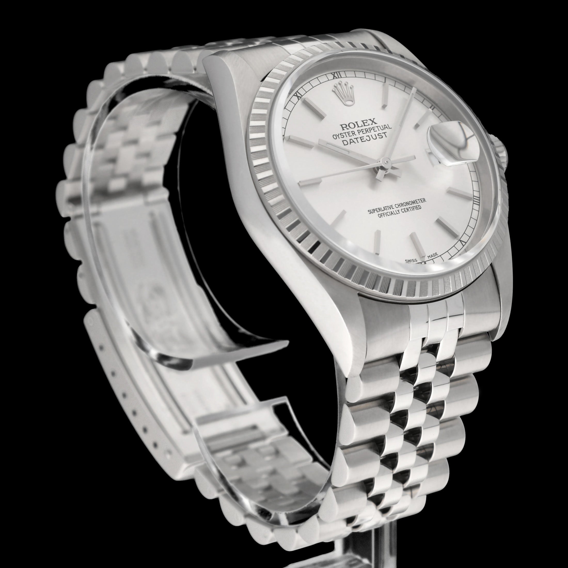 Rolex Datejust 16220 - 2000 - Rolex horloge - Rolex kopen - Rolex heren horloge - Trophies Watches