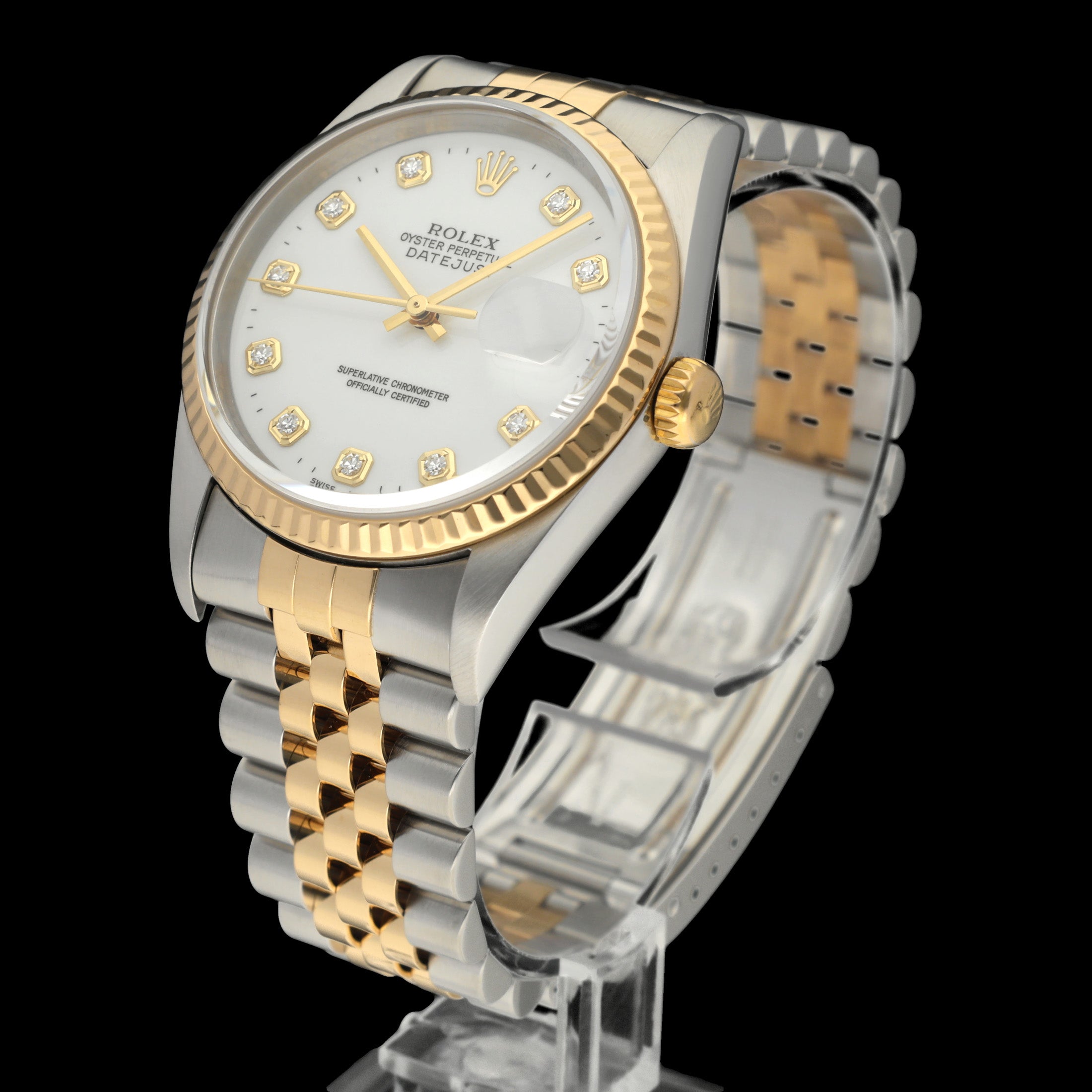 Rolex Datejust 16233G - 2003 - Rolex horloge - Rolex kopen - Rolex heren horloge - Trophies Watches