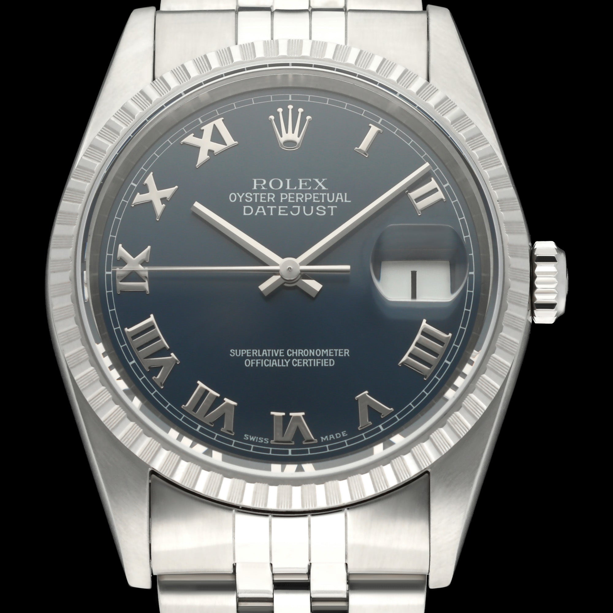Rolex Datejust 16220 - 2001 - Rolex horloge - Rolex kopen - Rolex heren horloge - Trophies Watches