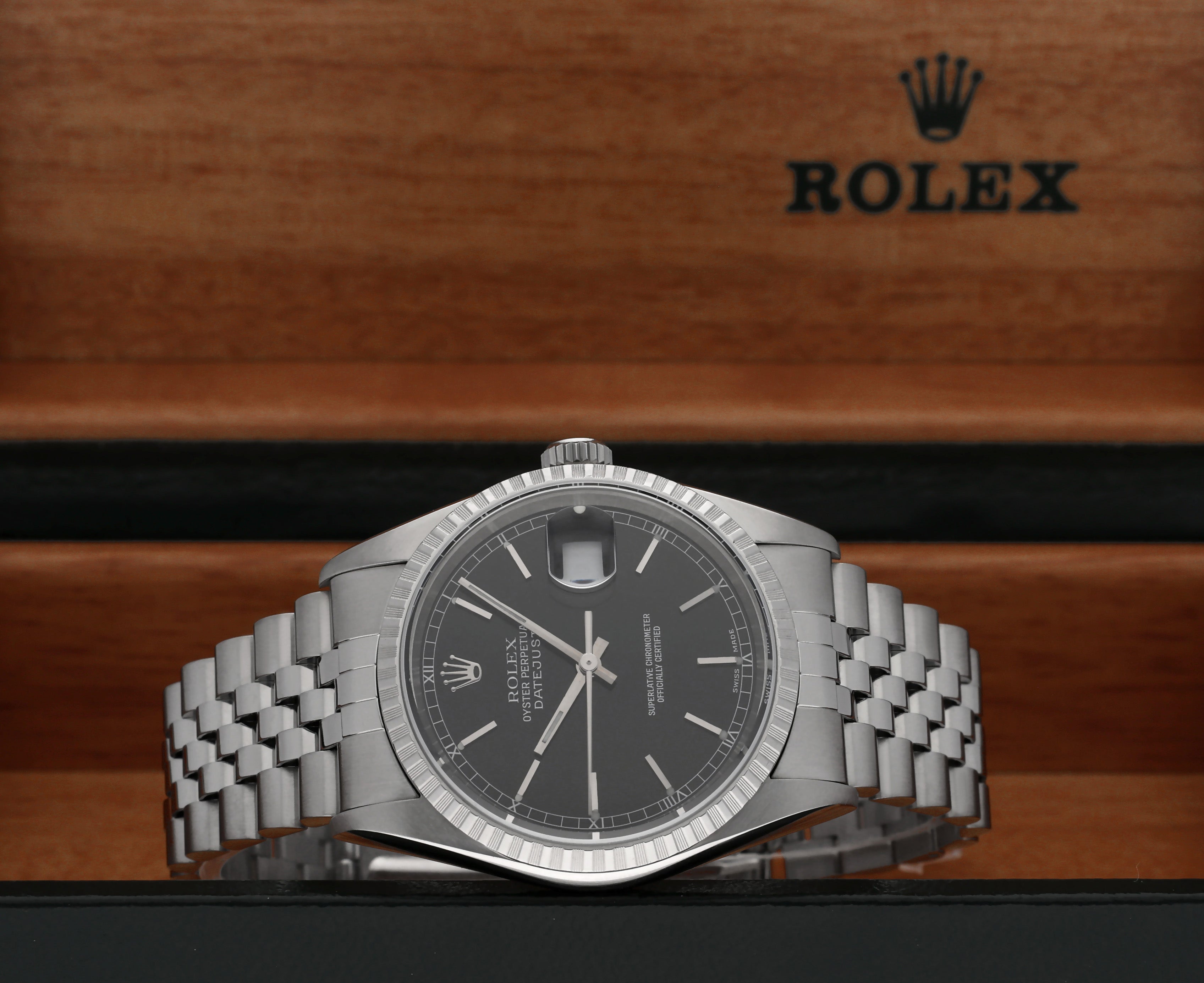 Rolex Datejust 16220 - 2000 - Rolex horloge - Rolex kopen - Rolex heren horloge - Trophies Watches