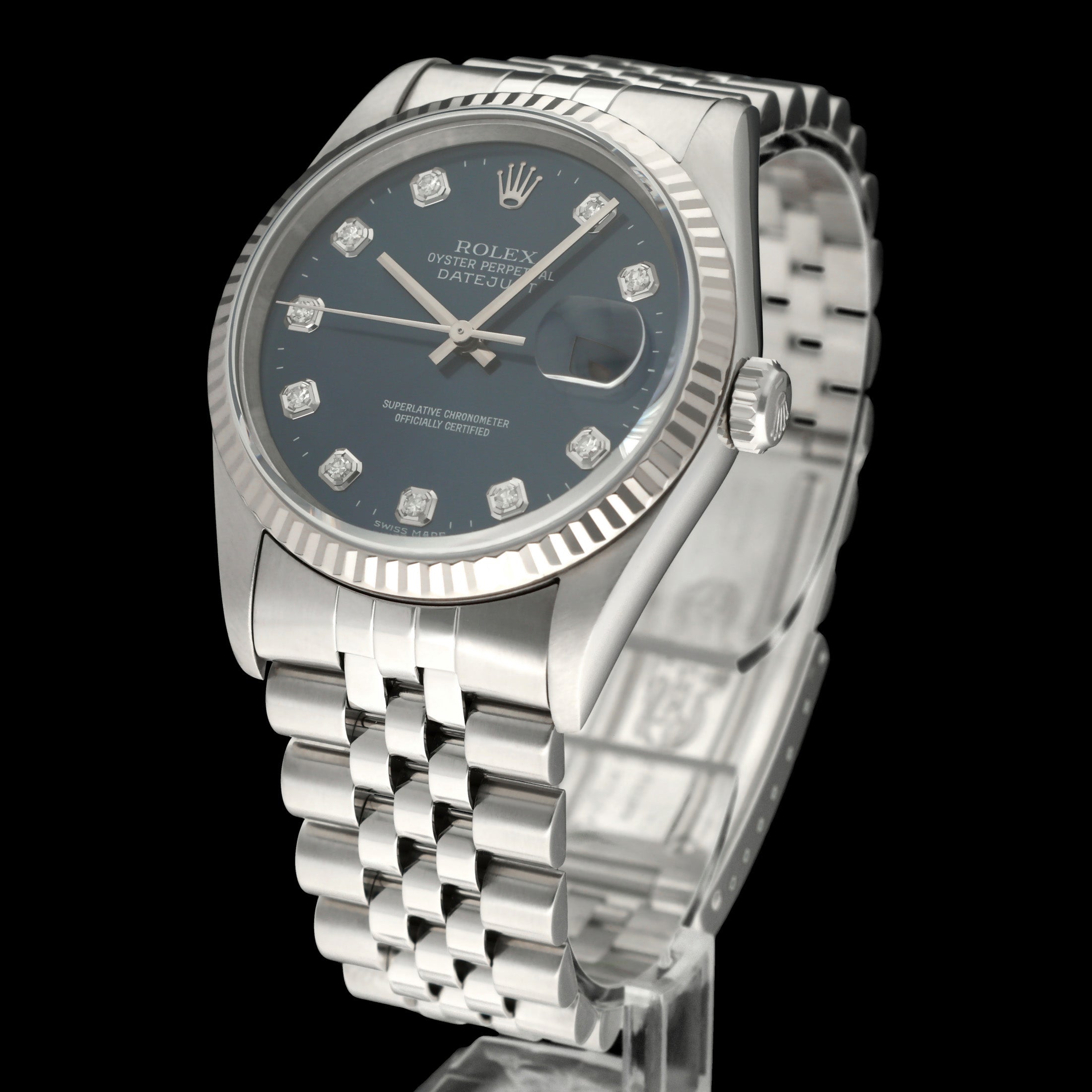 Rolex Datejust 16234G - 2000 - Rolex horloge - Rolex kopen - Rolex heren horloge - Trophies Watches