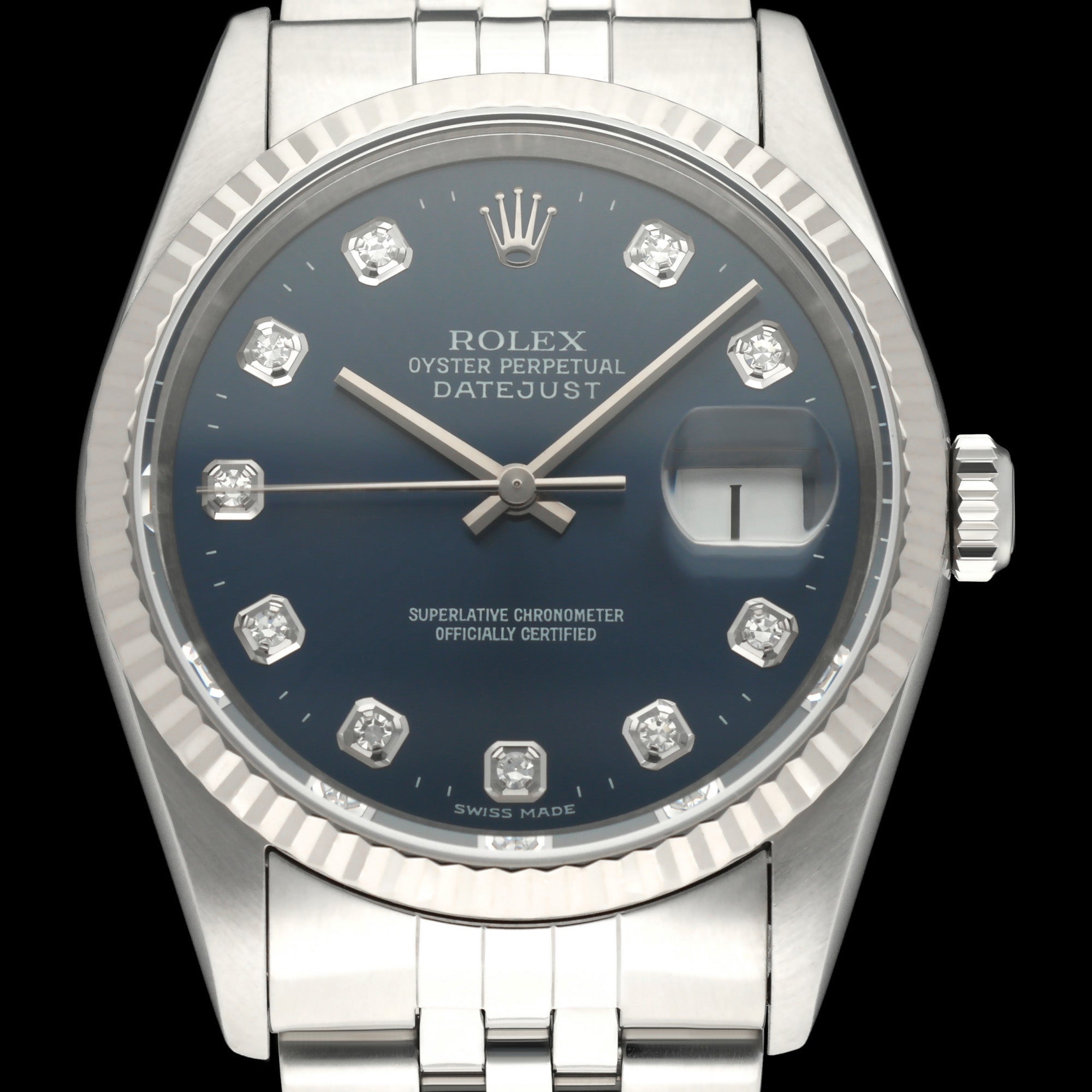 Rolex Datejust 16234G - 2000 - Rolex horloge - Rolex kopen - Rolex heren horloge - Trophies Watches