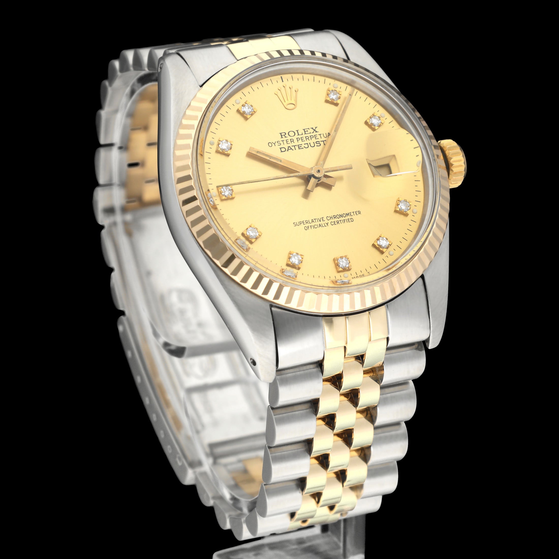 Rolex Datejust 16013G - 1982 - Rolex horloge - Rolex kopen - Rolex heren horloge - Trophies Watches
