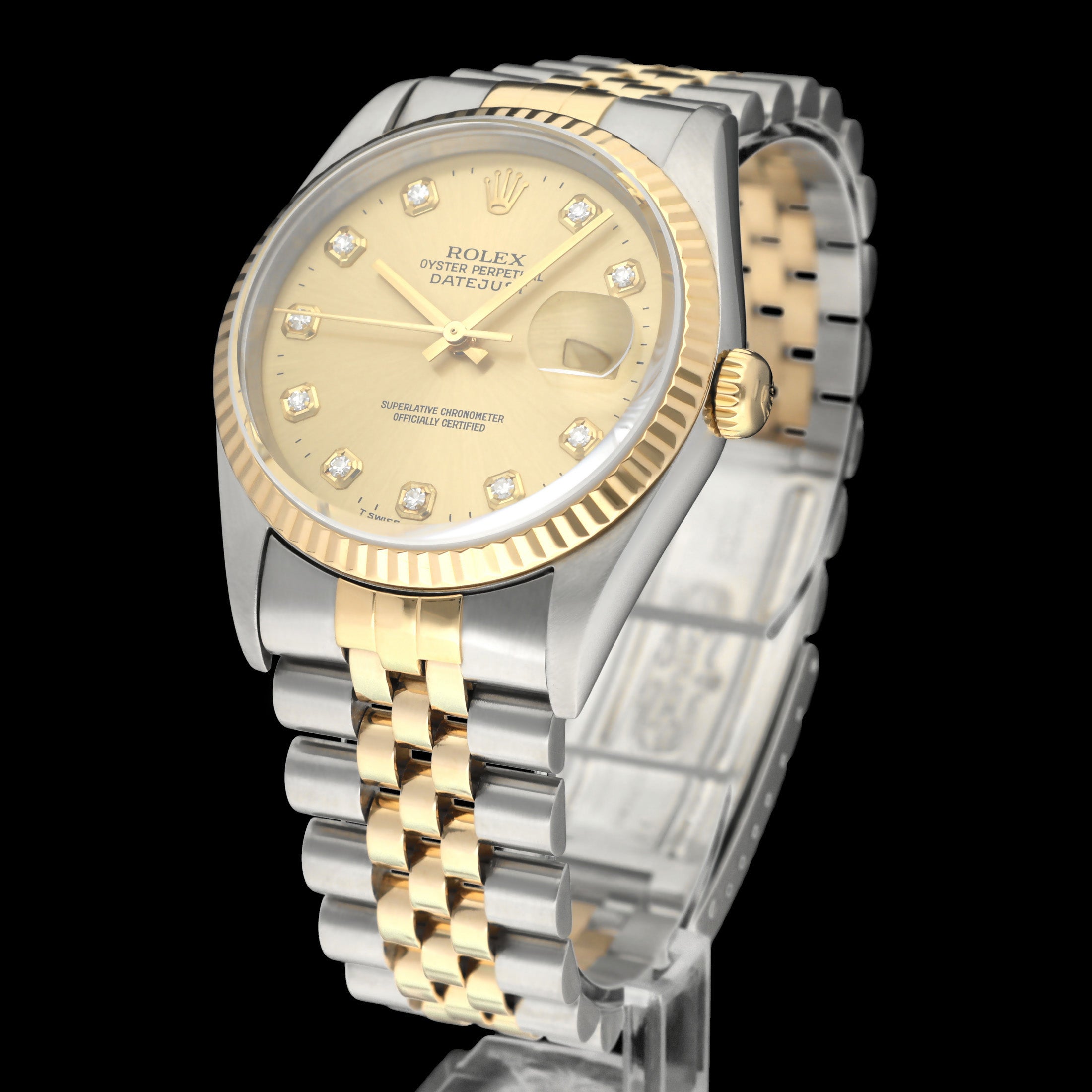 Rolex Datejust 16233G - 1995 - Rolex horloge - Rolex kopen - Rolex heren horloge - Trophies Watches