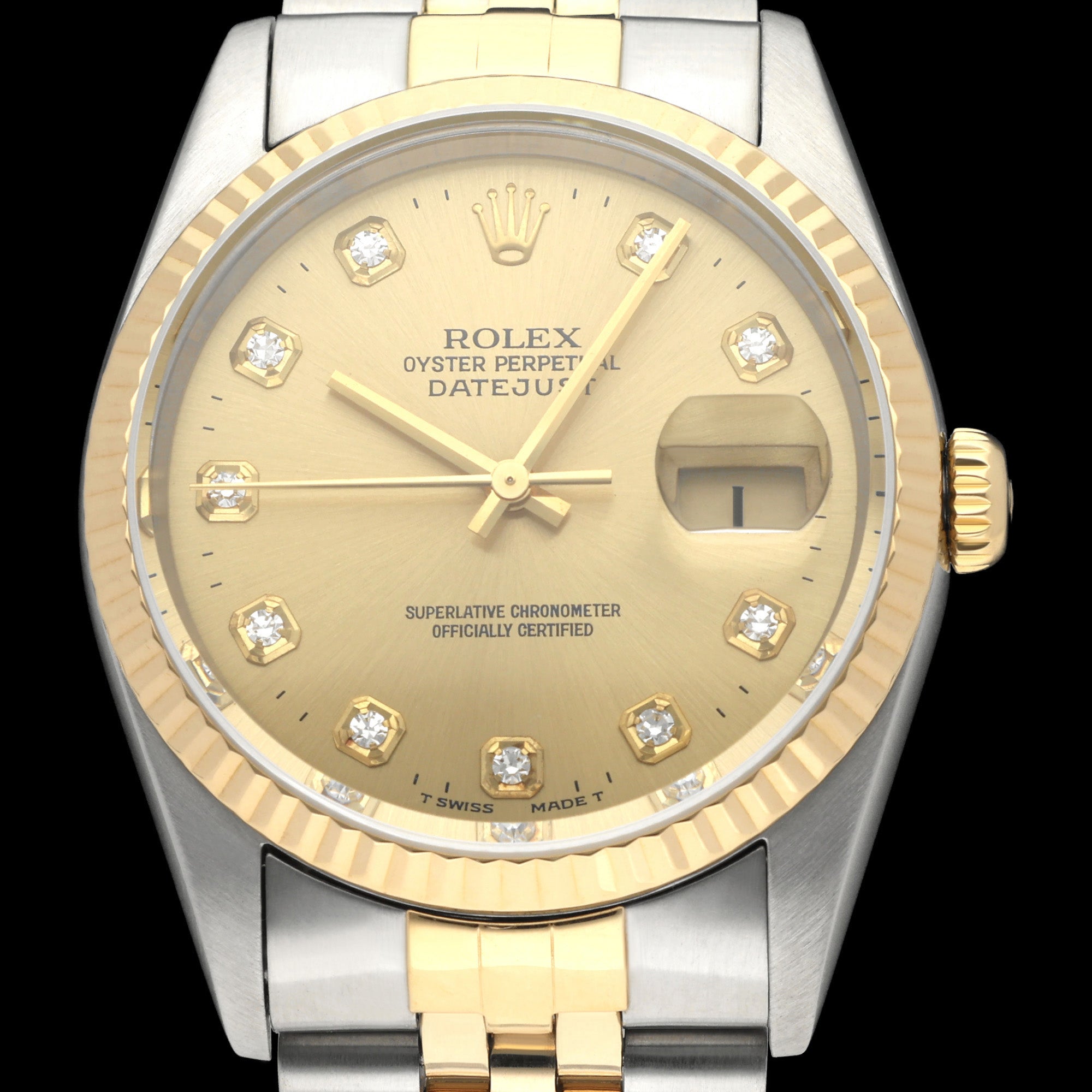 Rolex Datejust 16233G - 1995 - Rolex horloge - Rolex kopen - Rolex heren horloge - Trophies Watches