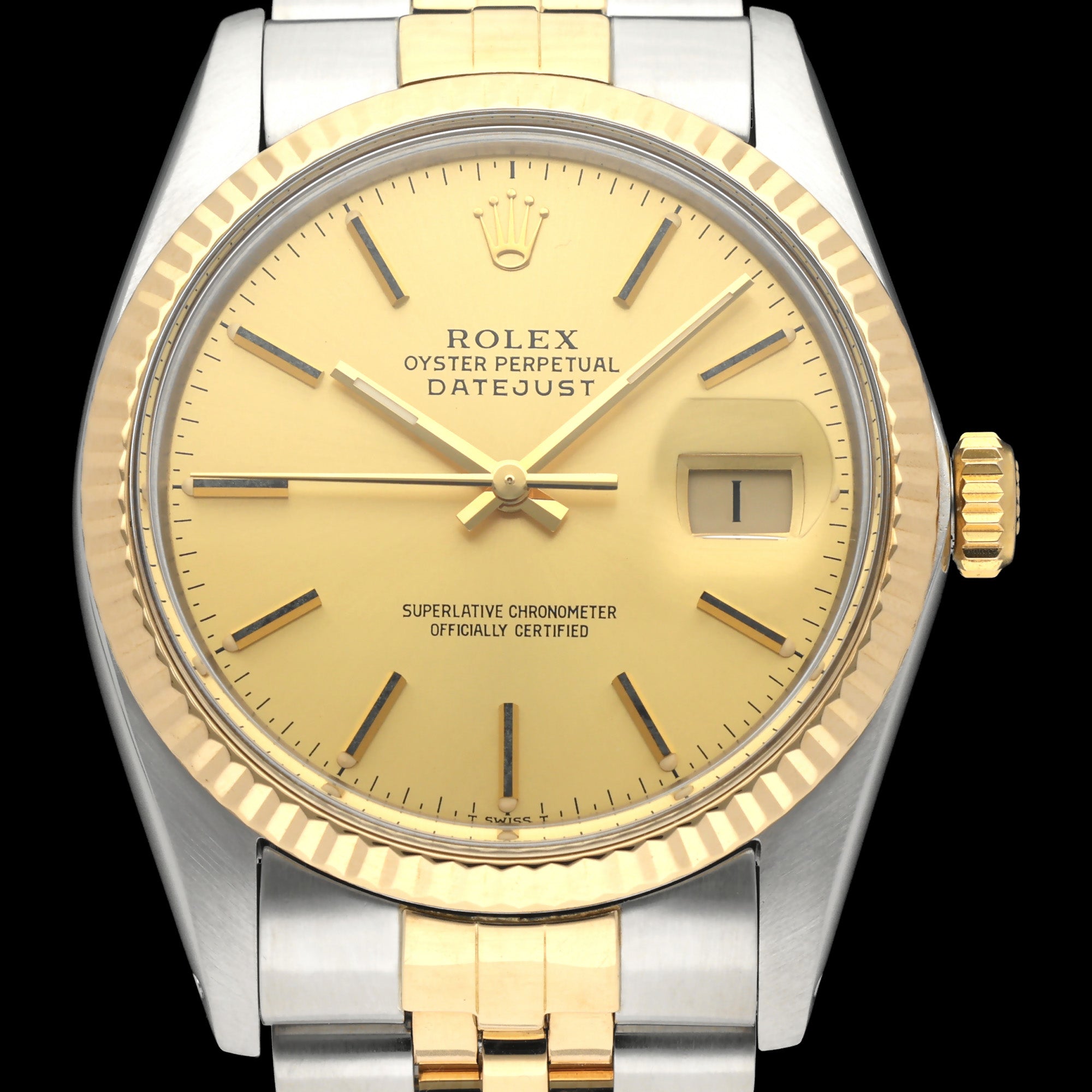 Rolex Datejust 16013 - 1985 - Rolex horloge - Rolex kopen - Rolex heren horloge - Trophies Watches