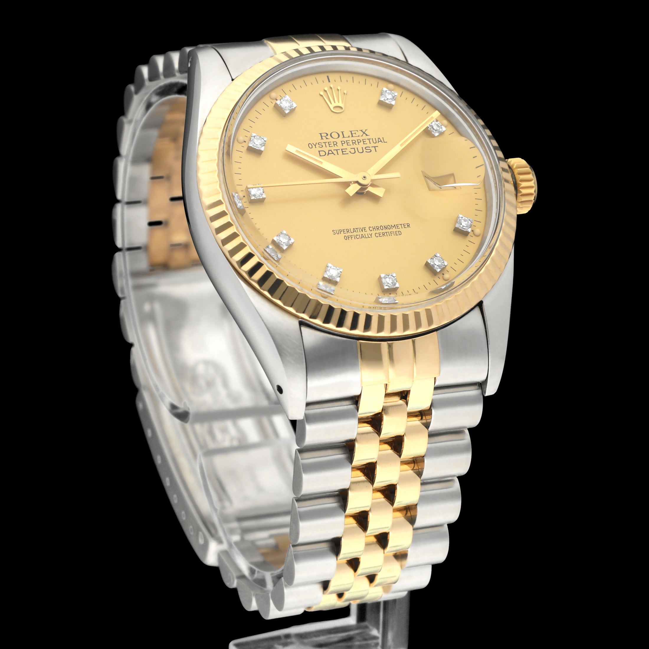 Rolex Datejust 16013G - 1985 - Rolex horloge - Rolex kopen - Rolex heren horloge - Trophies Watches