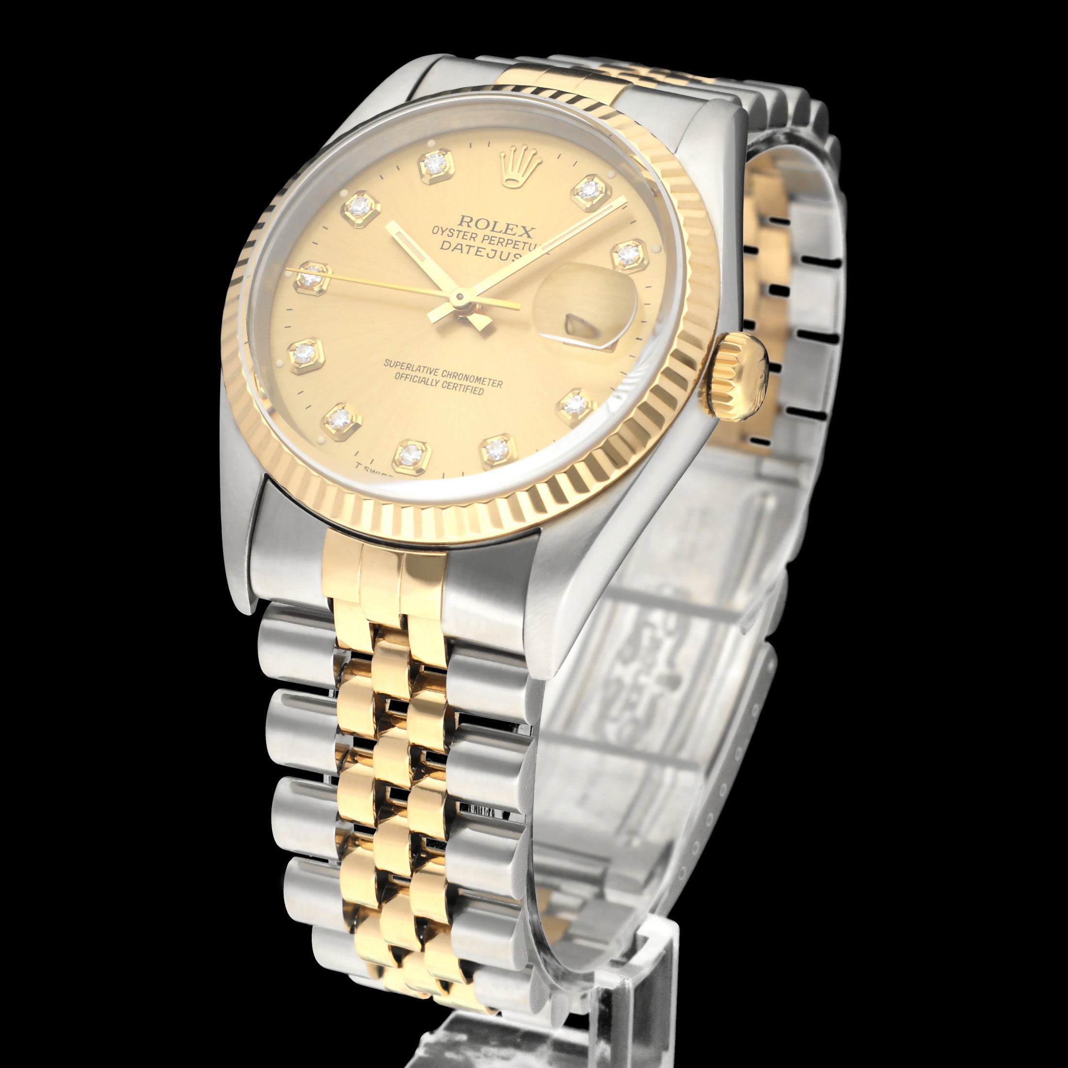 Rolex Datejust 16233G - 1995 - Rolex horloge - Rolex kopen - Rolex heren horloge - Trophies Watches