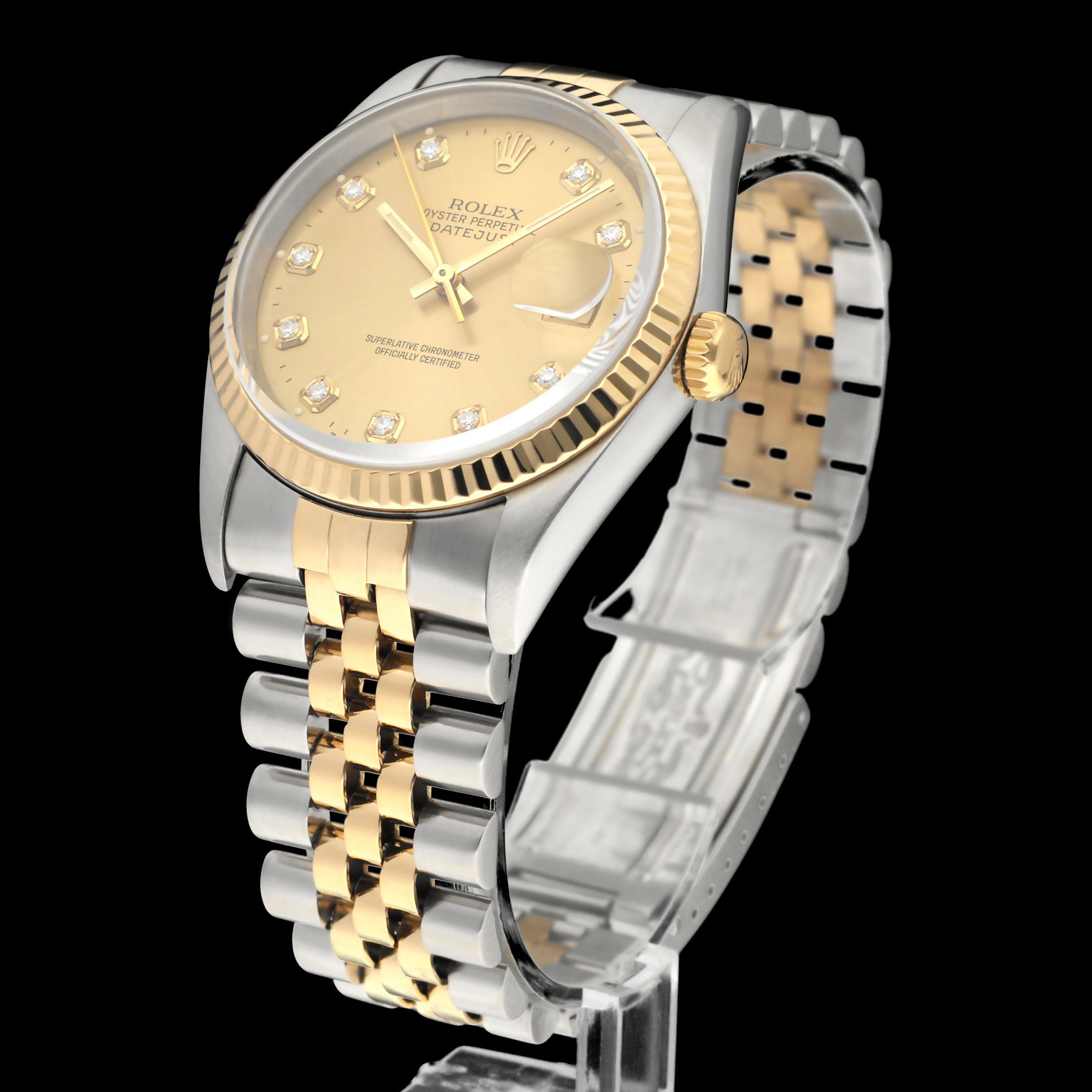 Rolex Datejust 16233G - 1995 - Rolex horloge - Rolex kopen - Rolex heren horloge - Trophies Watches