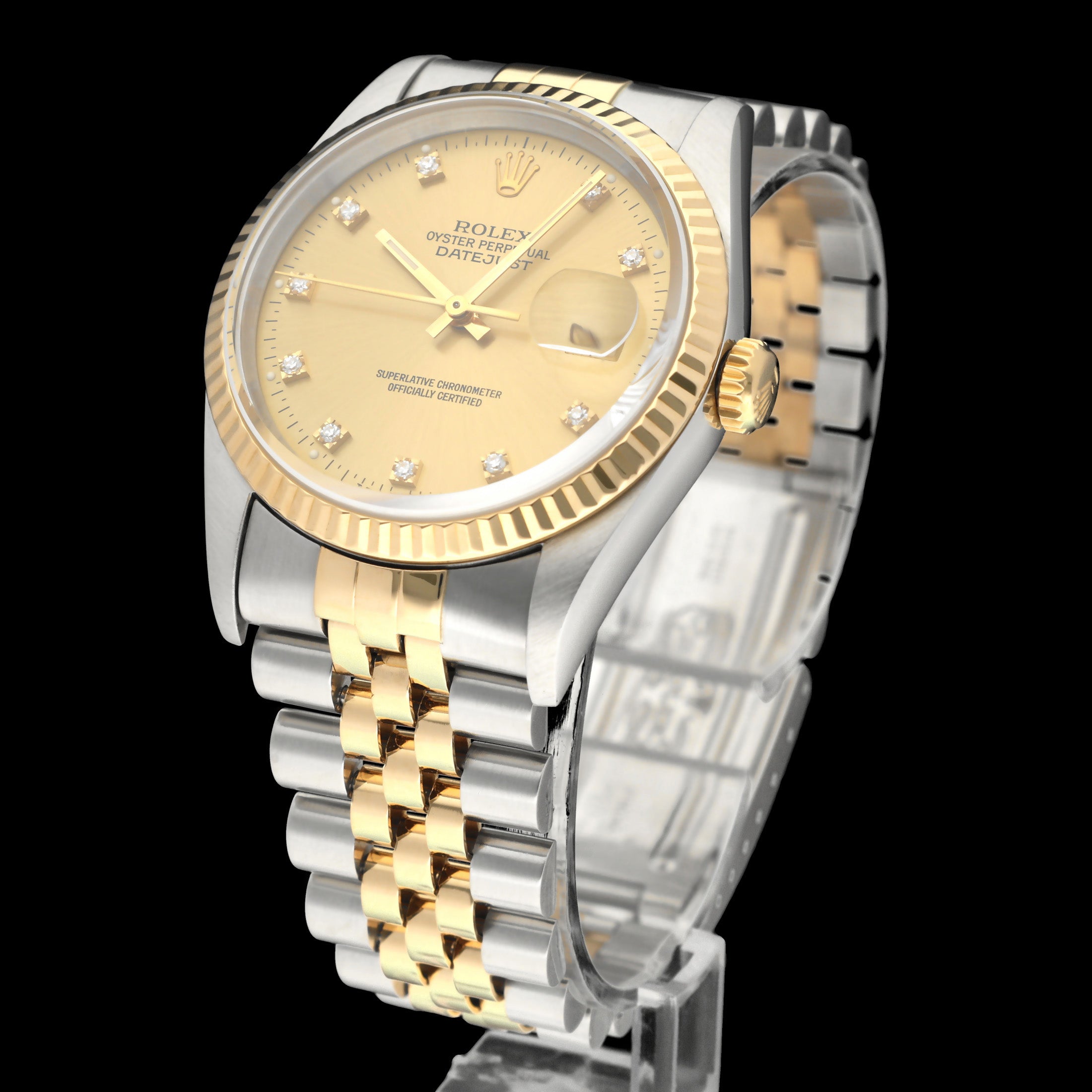 Rolex Datejust 16233G - 1995 - Rolex horloge - Rolex kopen - Rolex heren horloge - Trophies Watches