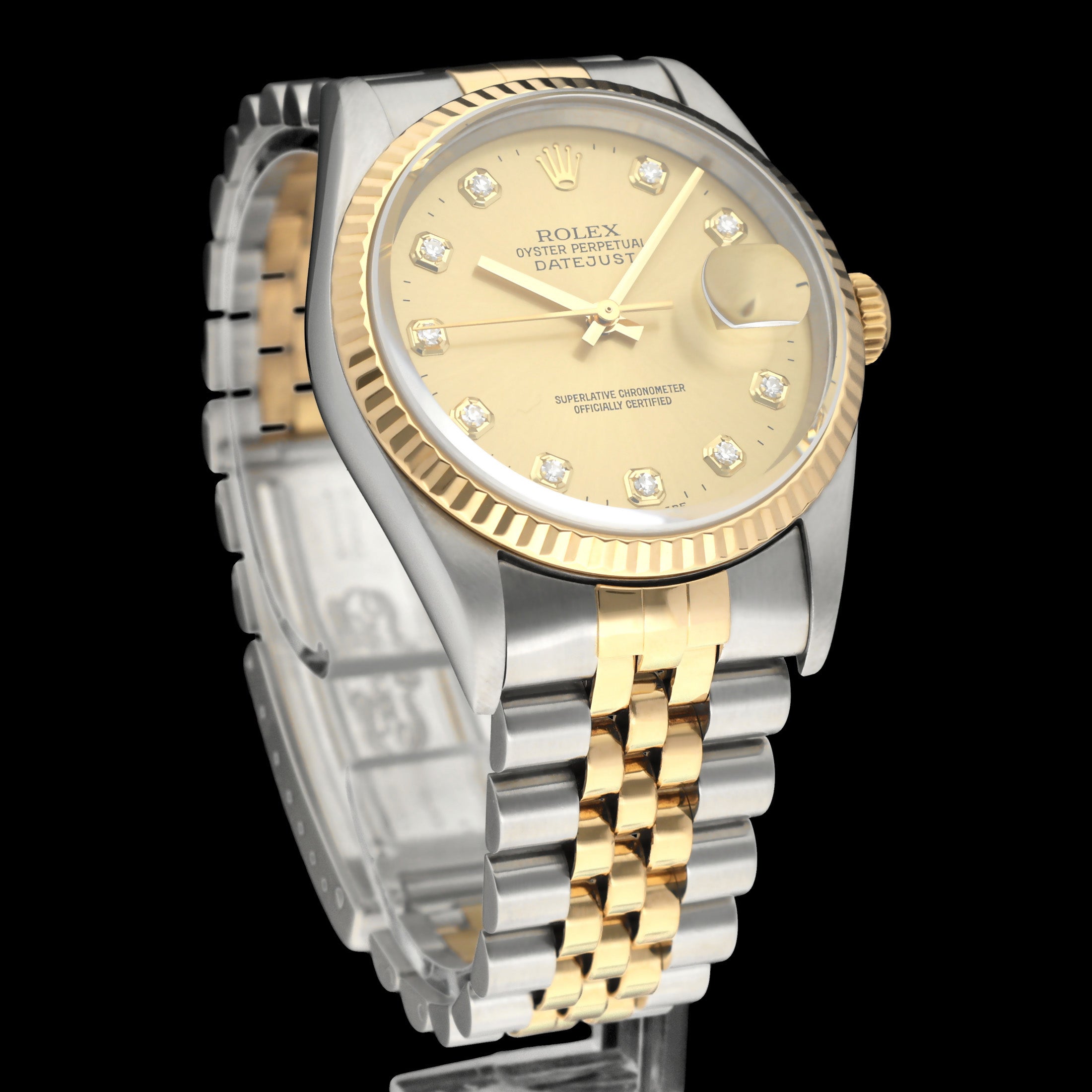 Rolex Datejust 16233G - 2000 - Rolex horloge - Rolex kopen - Rolex heren horloge - Trophies Watches