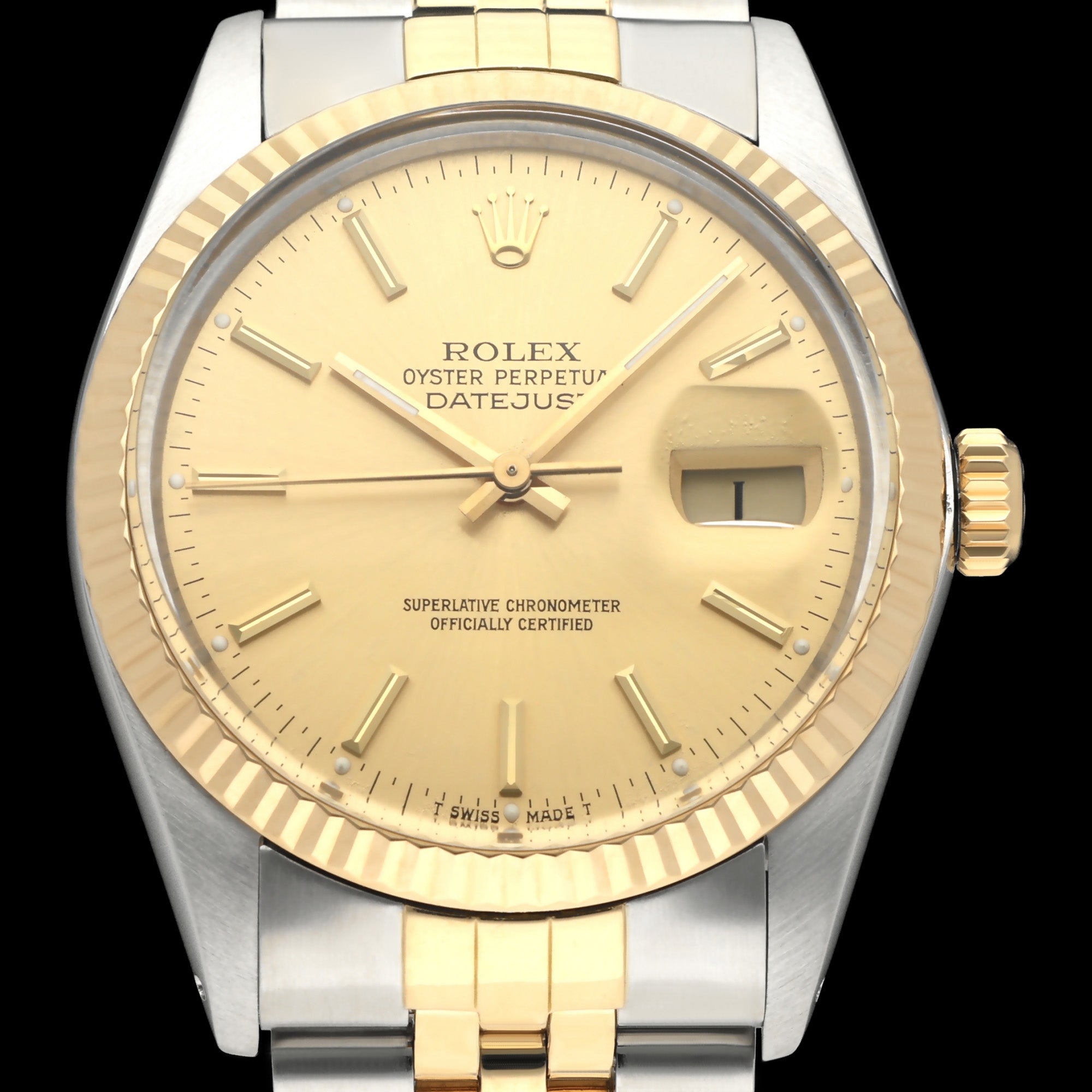Rolex Datejust 16013 - 1988 - Rolex horloge - Rolex kopen - Rolex heren horloge - Trophies Watches