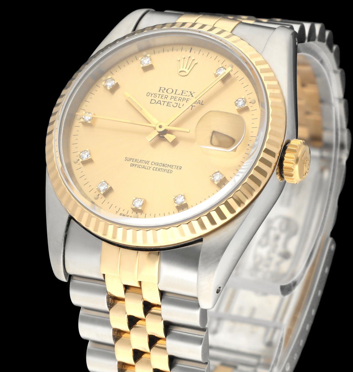 Rolex Datejust 16233G - 1989 - Rolex horloge - Rolex kopen - Rolex heren horloge - Trophies Watches