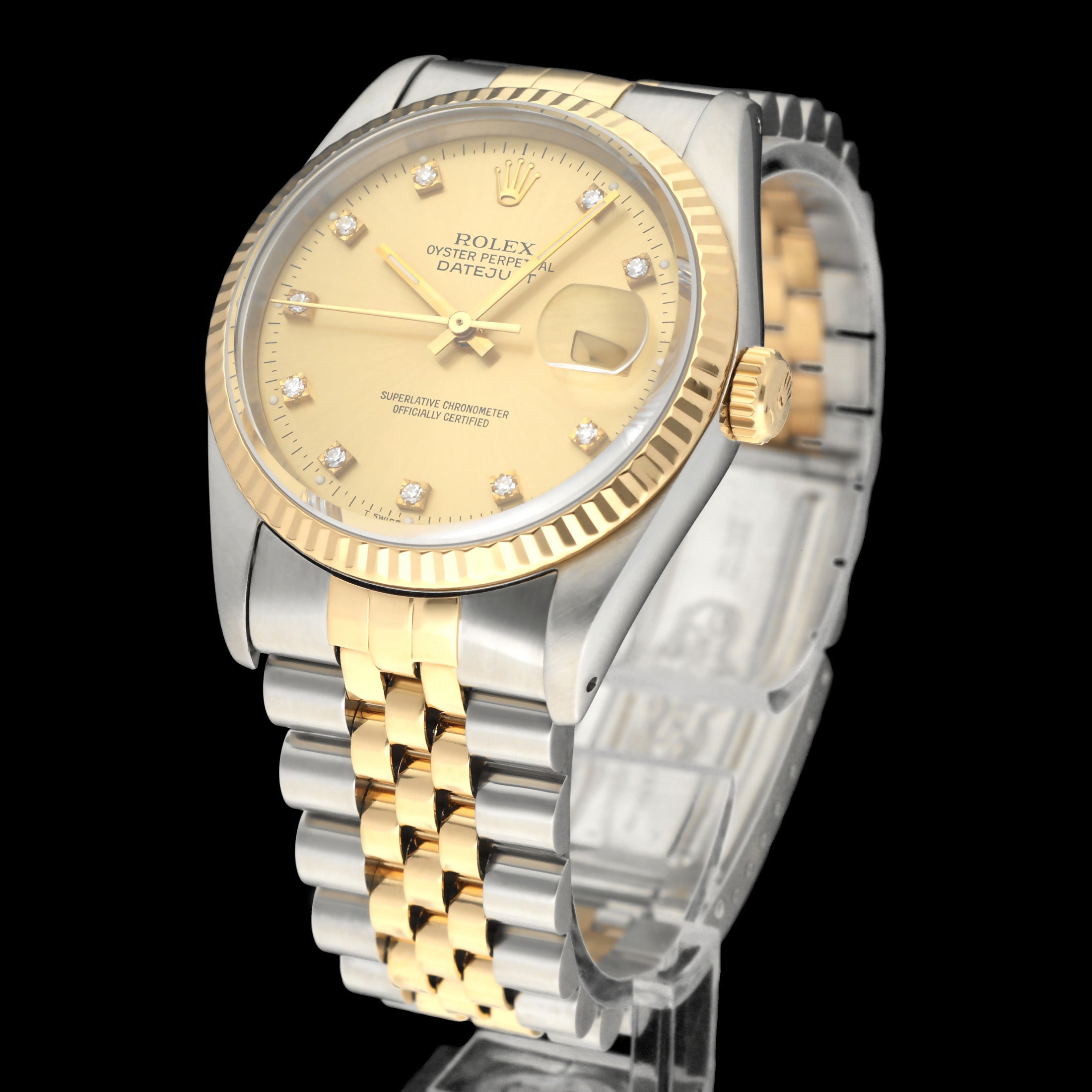 Rolex Datejust 16233G - 1990 - Rolex horloge - Rolex kopen - Rolex heren horloge - Trophies Watches